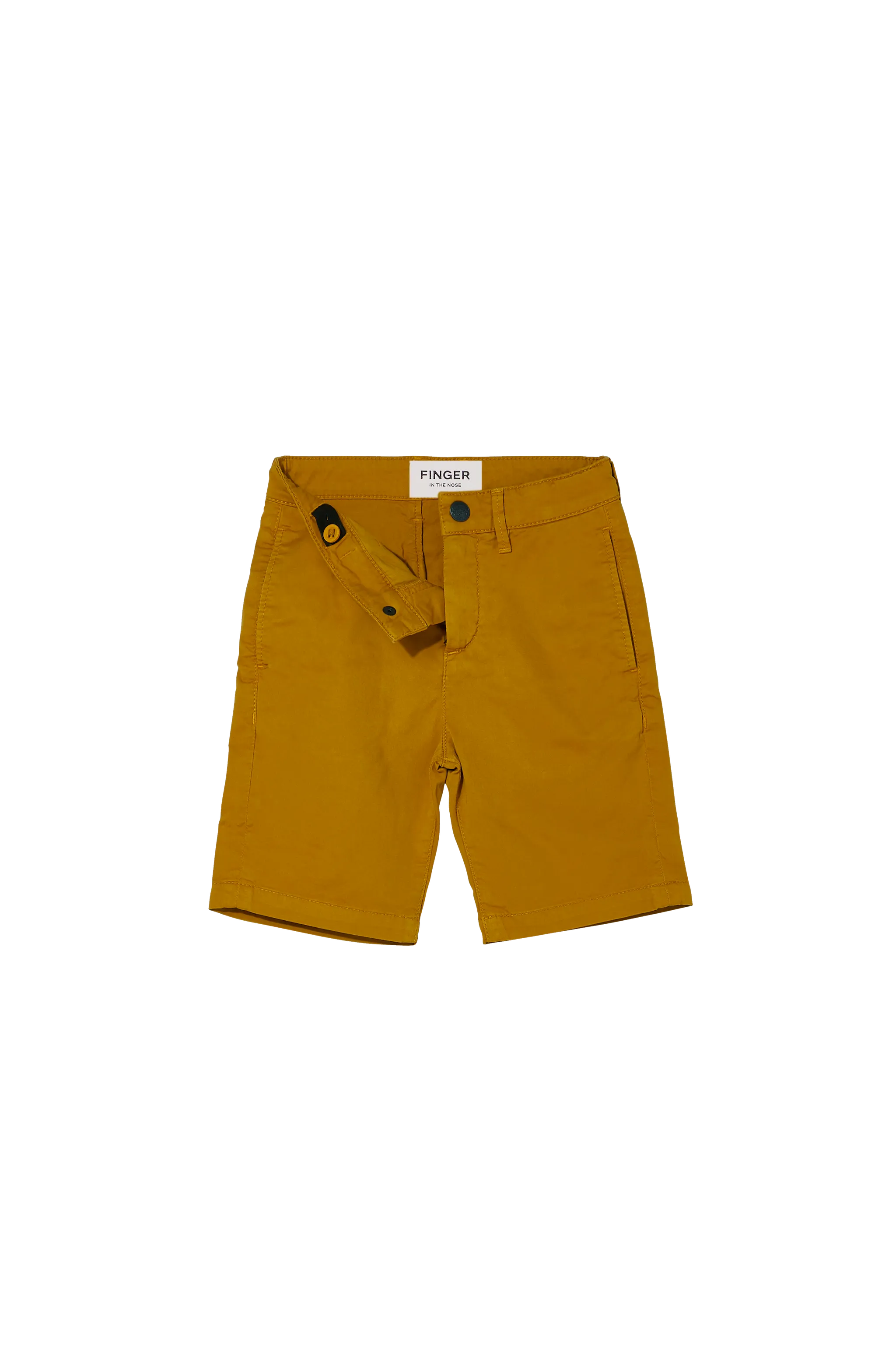 ALLEN Mustard - Chino Fit Bermuda Shorts