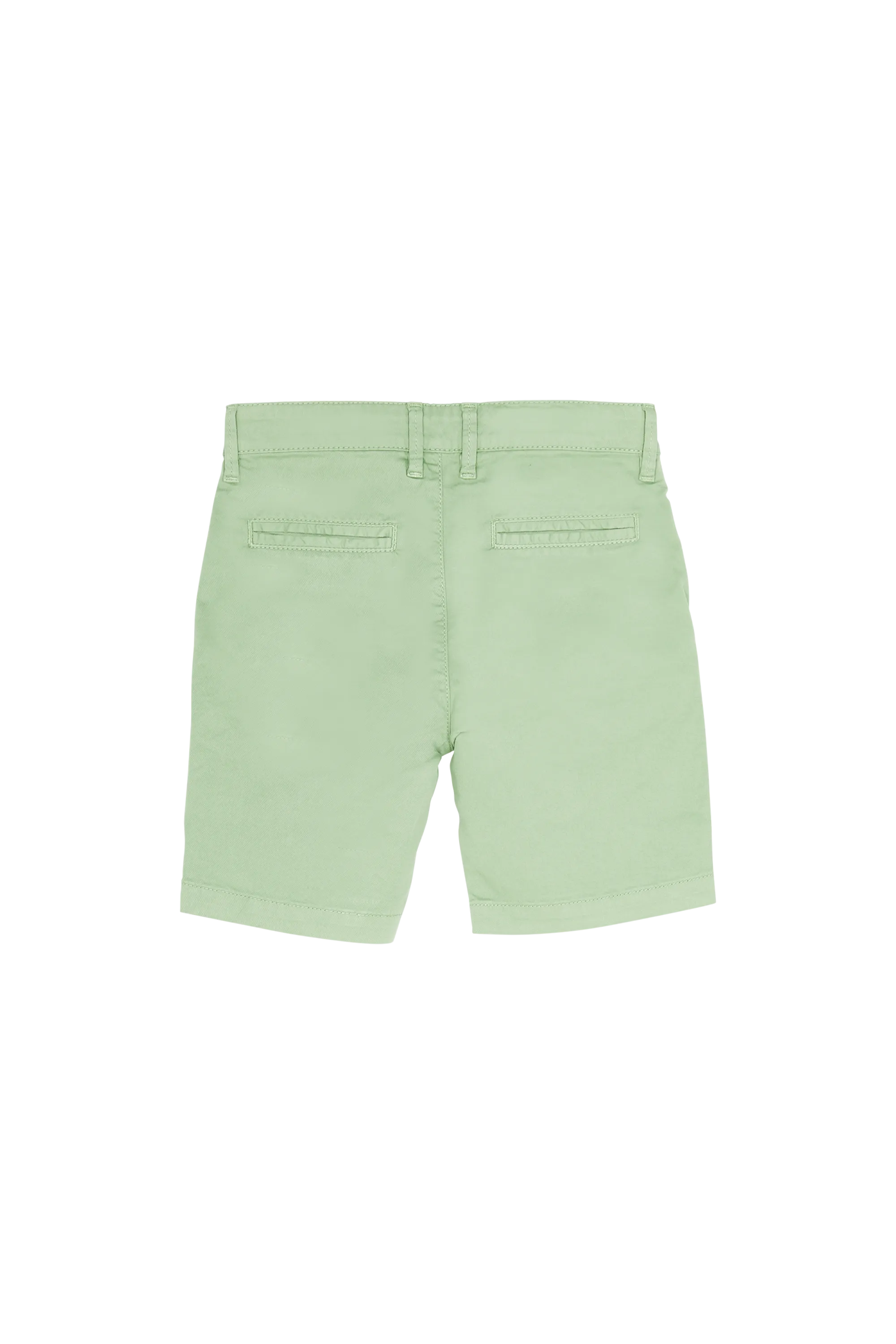 ALLEN Pistache - Chino Fit Bermuda Shorts