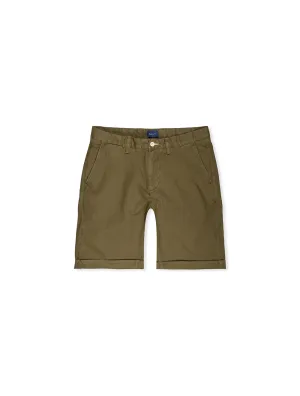 Allister Regular Fit Sunfaded Shorts Racing Green