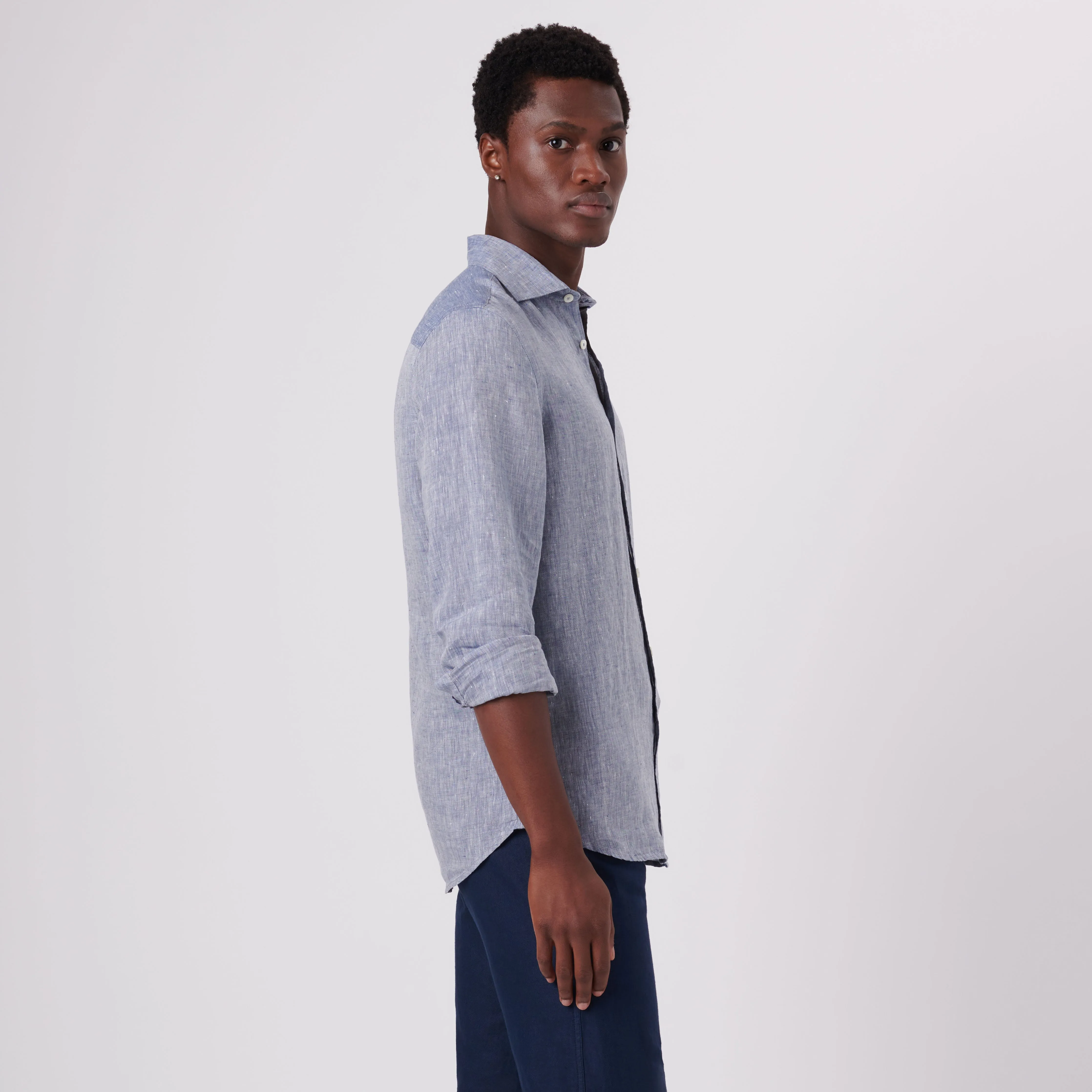 Axel Solid Linen Shirt