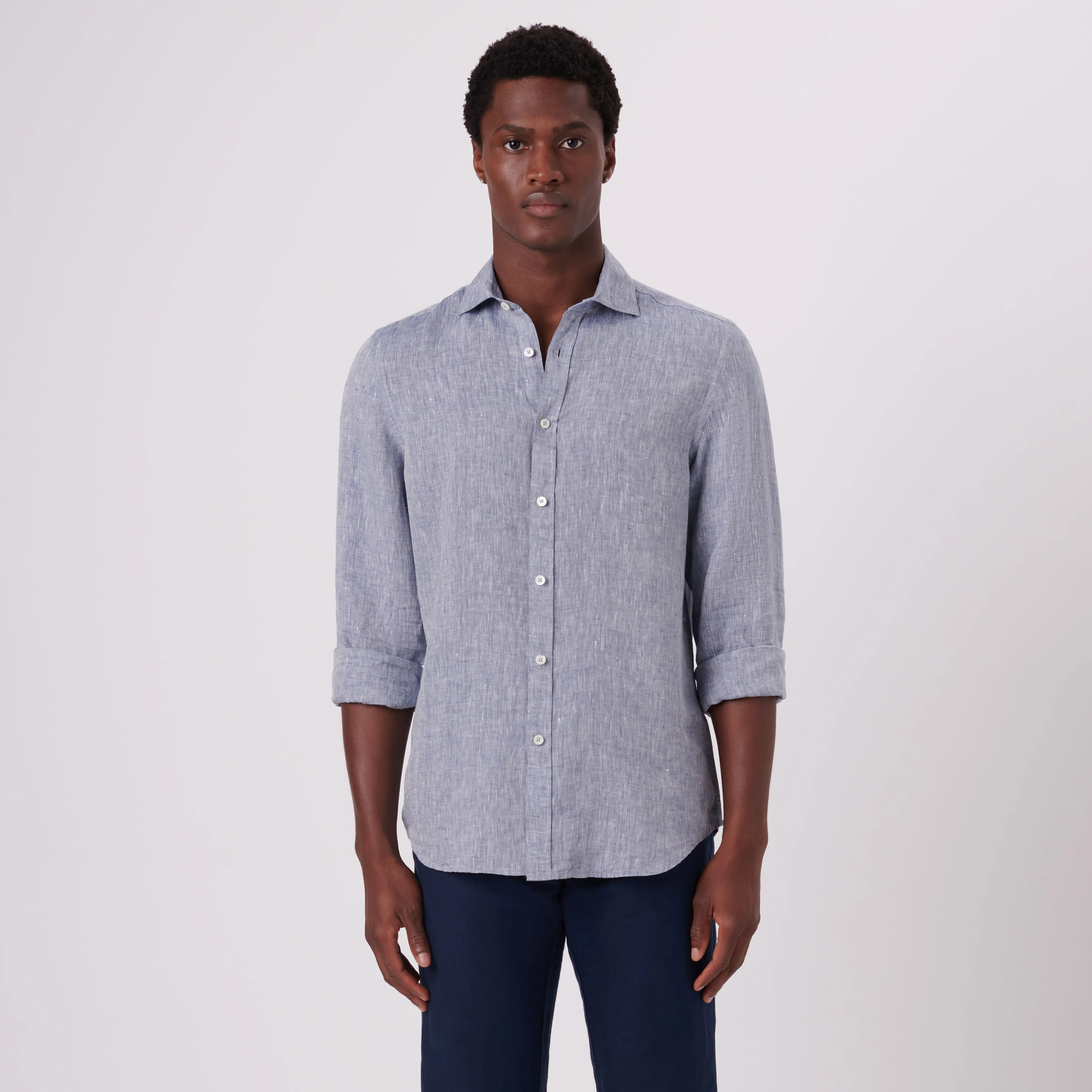 Axel Solid Linen Shirt