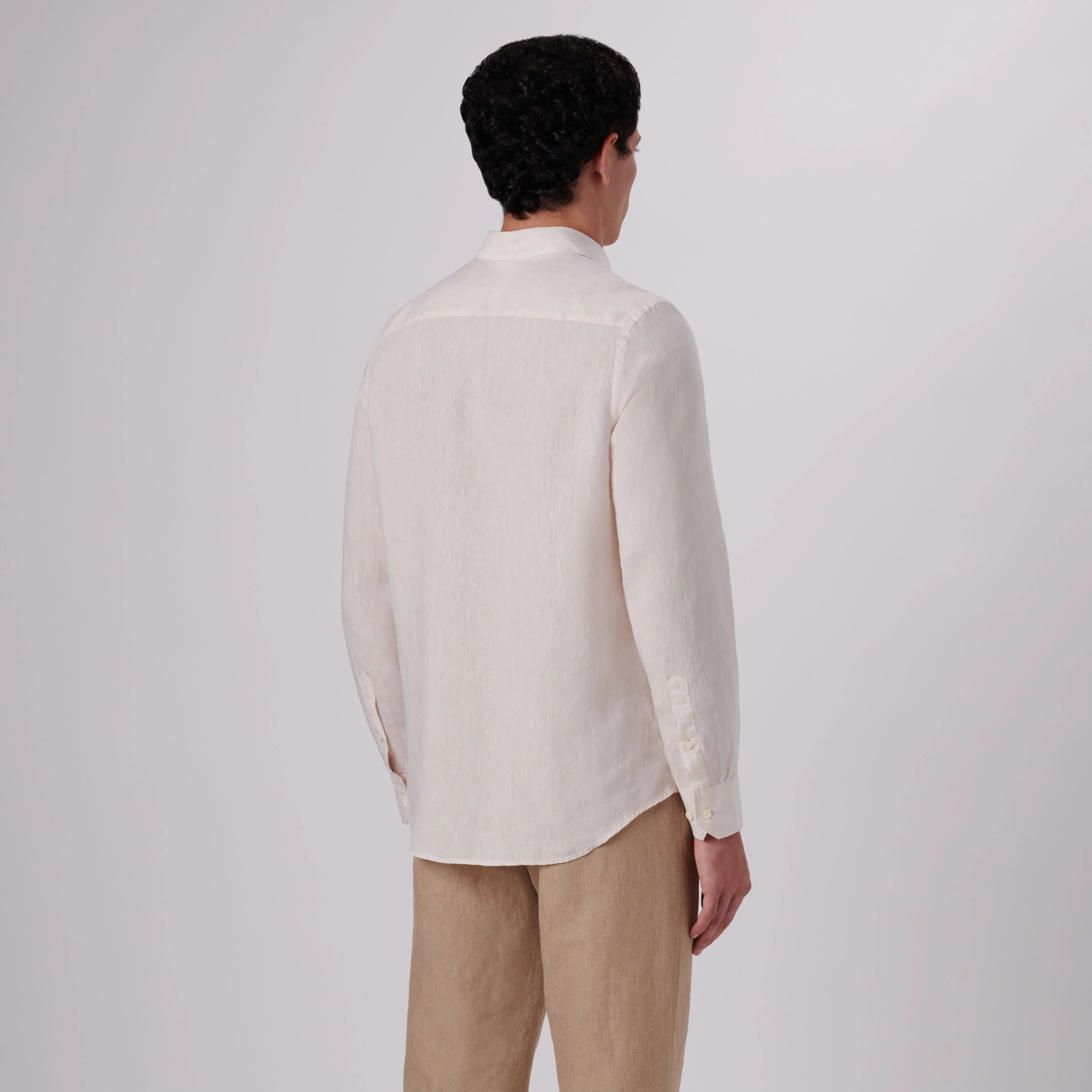 Axel Solid Linen Shirt