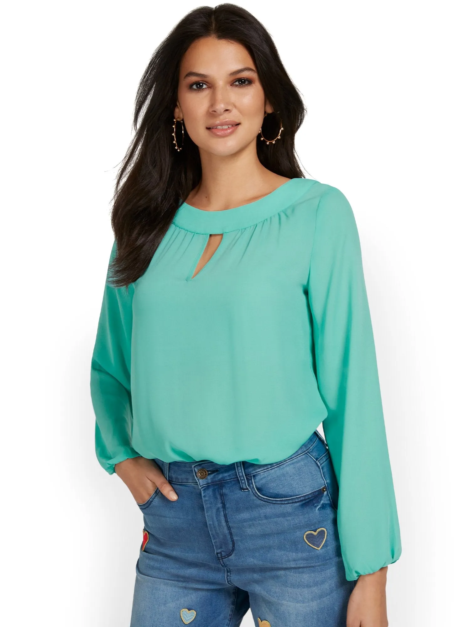 Back-Bow Blouse