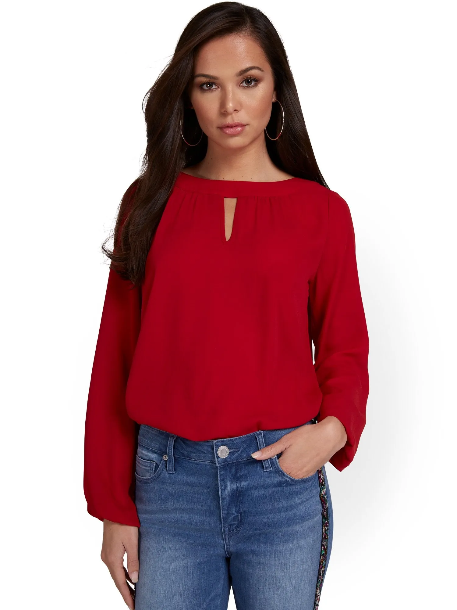 Back-Bow Blouse