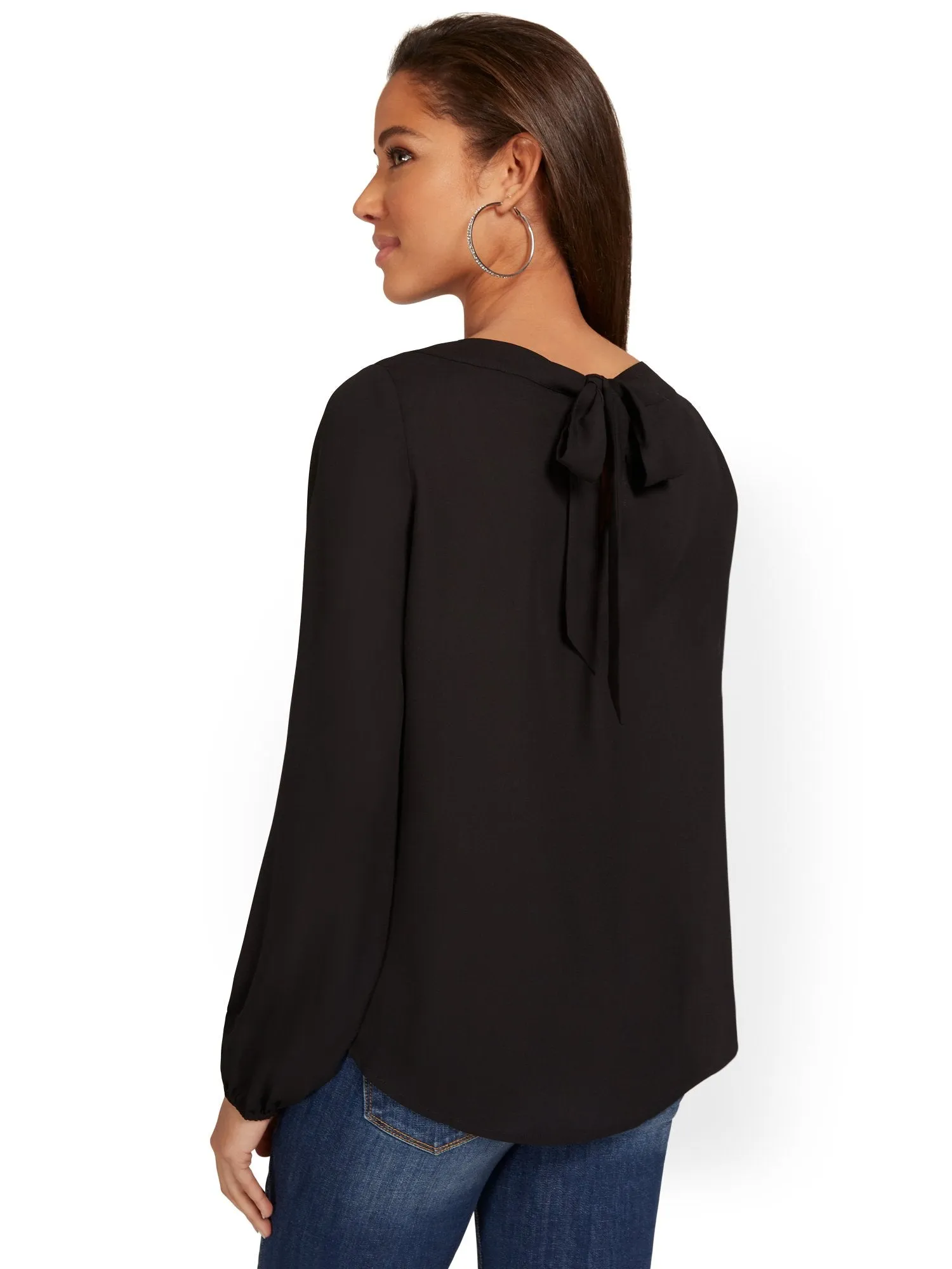 Back-Bow Blouse