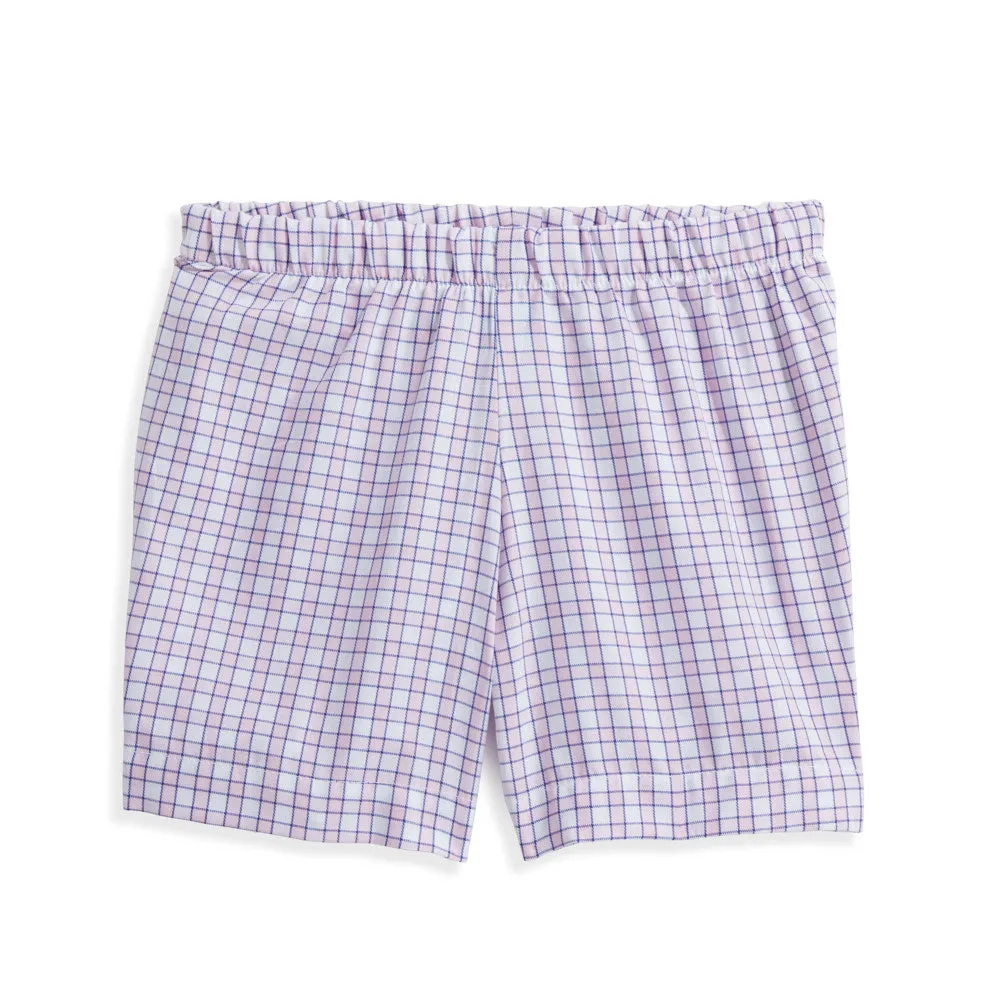 Bella Bliss Play Short in Preppy Check