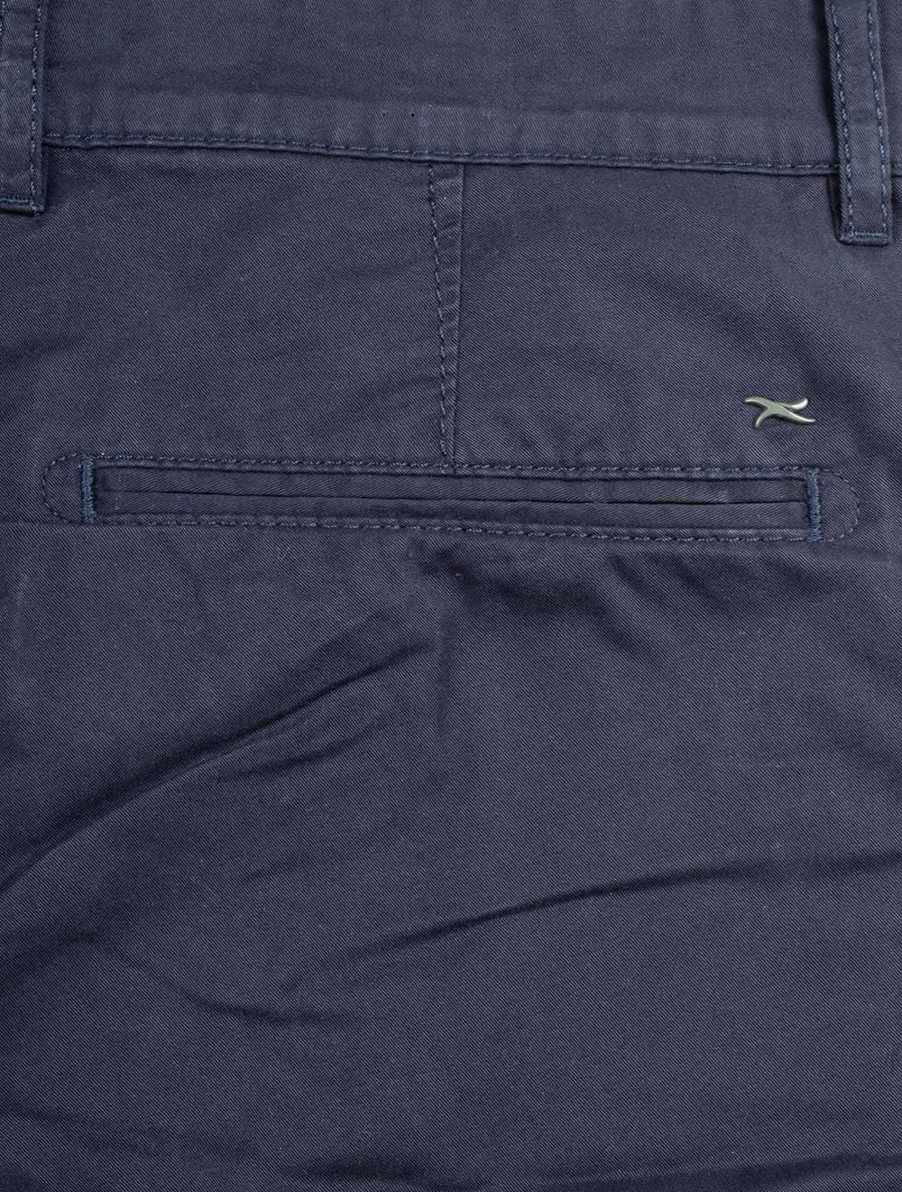 Blue Bristol Cotton Shorts