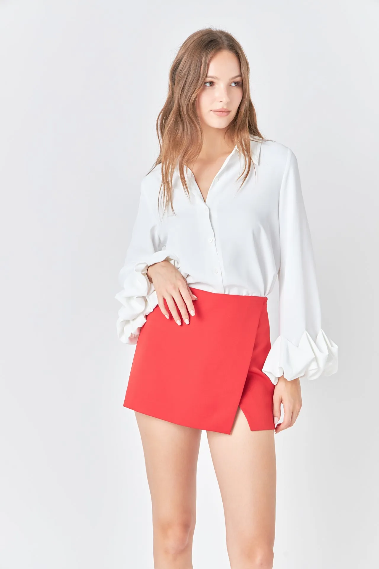 Endless Rose - Asymmetric Skort