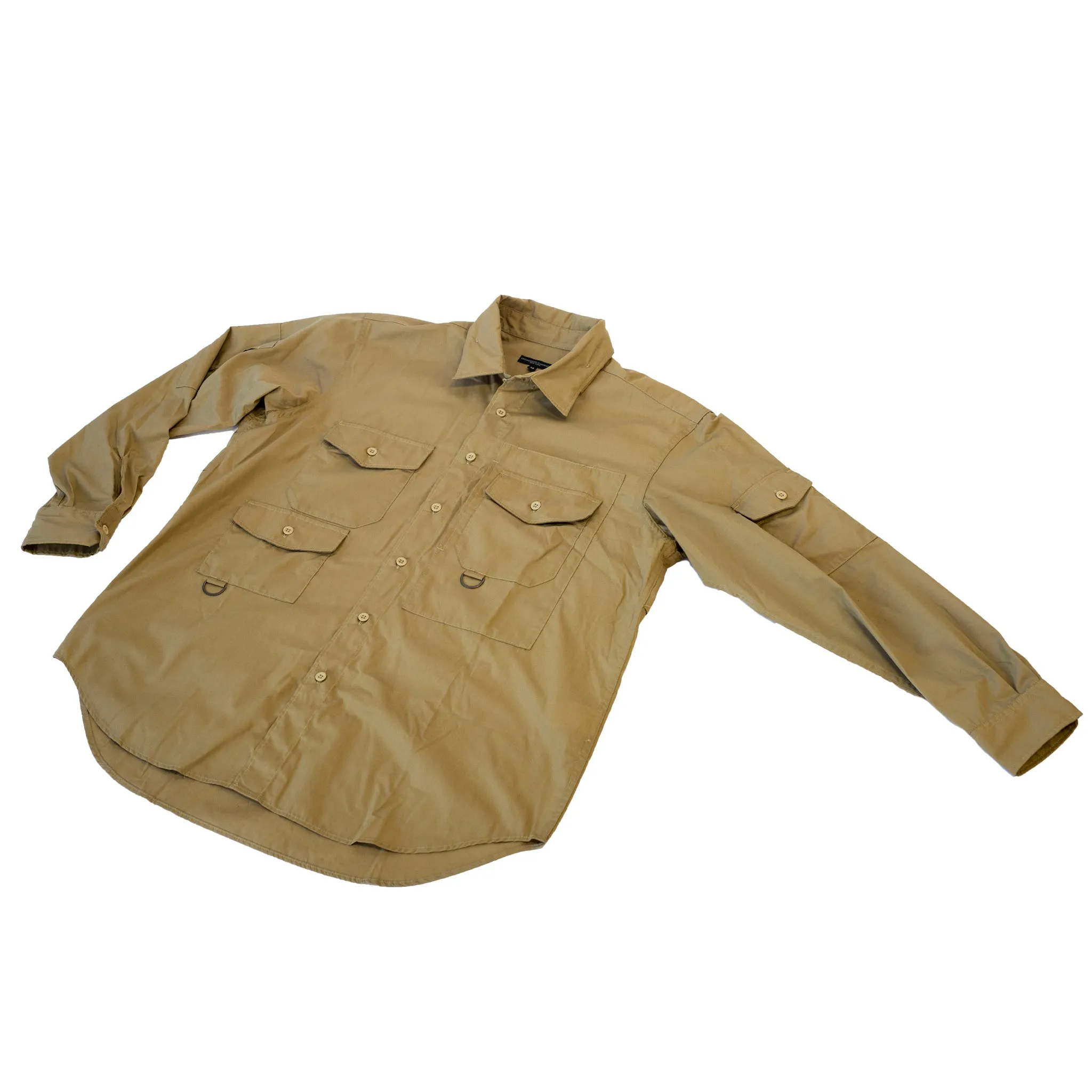 Engineered Garments Trail Shirt Khaki Lt.Weight PC Poplin