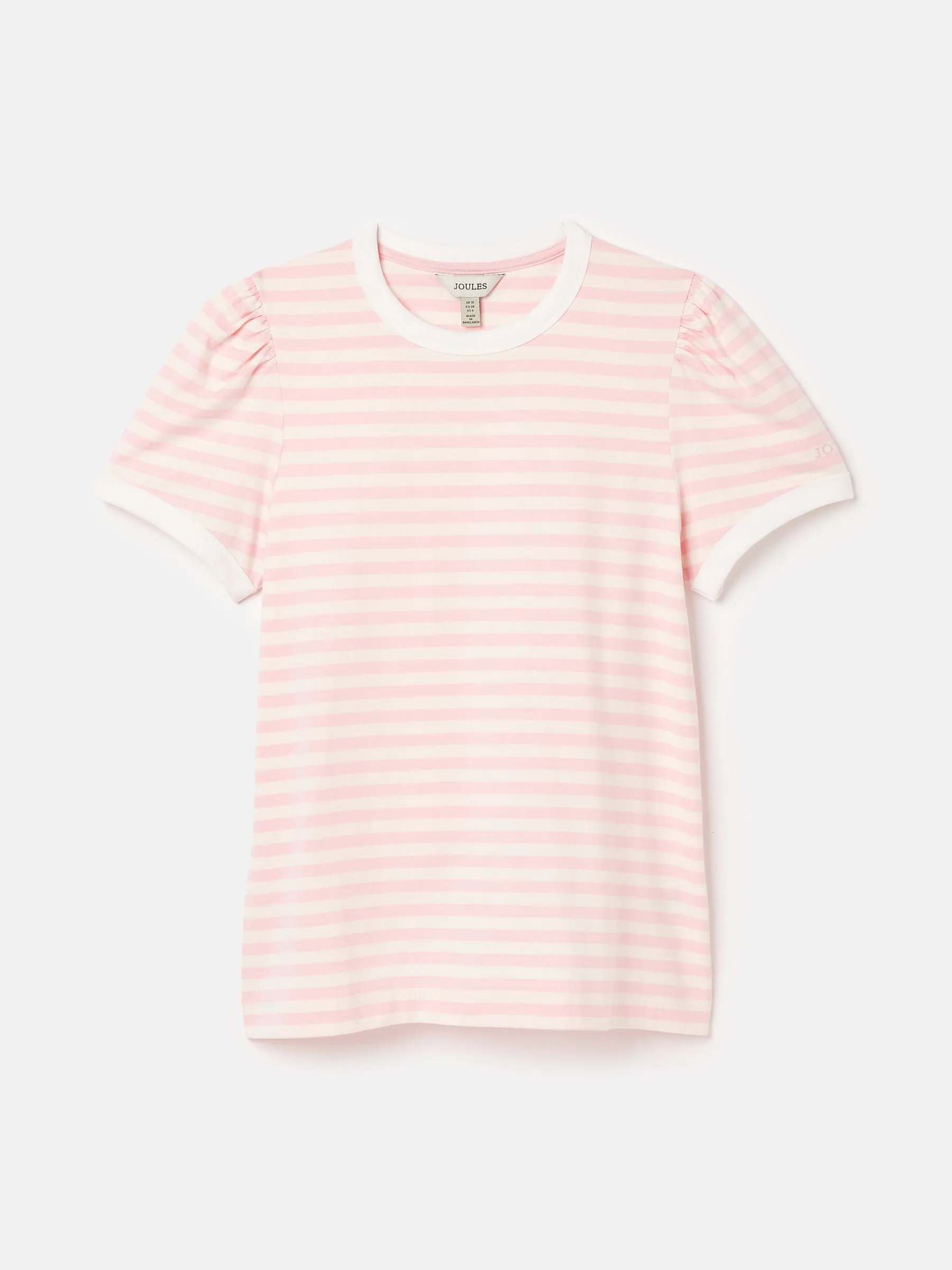 Erin Pink/Cream Short Sleeve T-Shirt