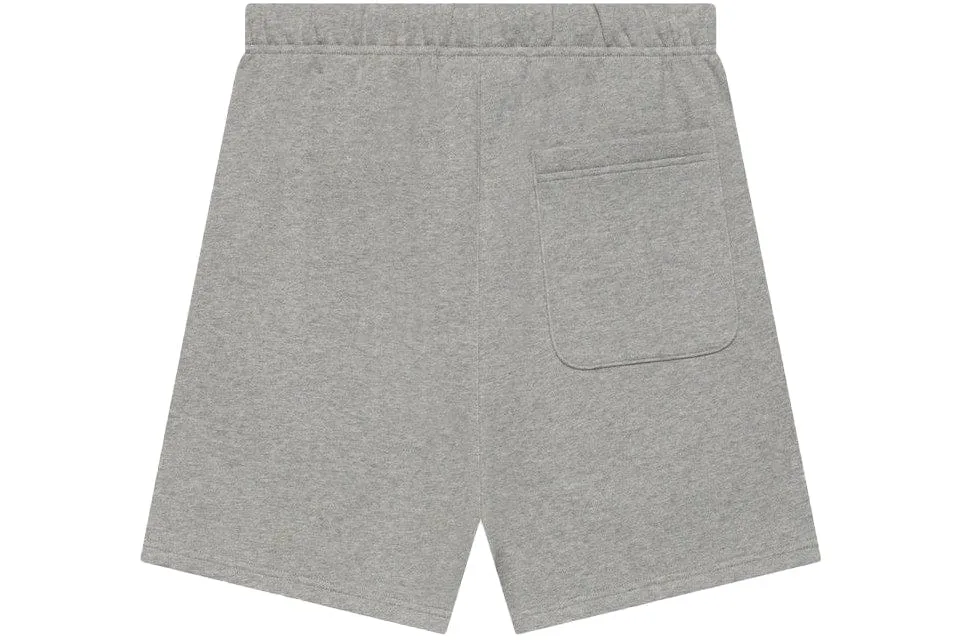 ESSENTIAL FOG SWEAT SHORTS HEATHER OATMEAL