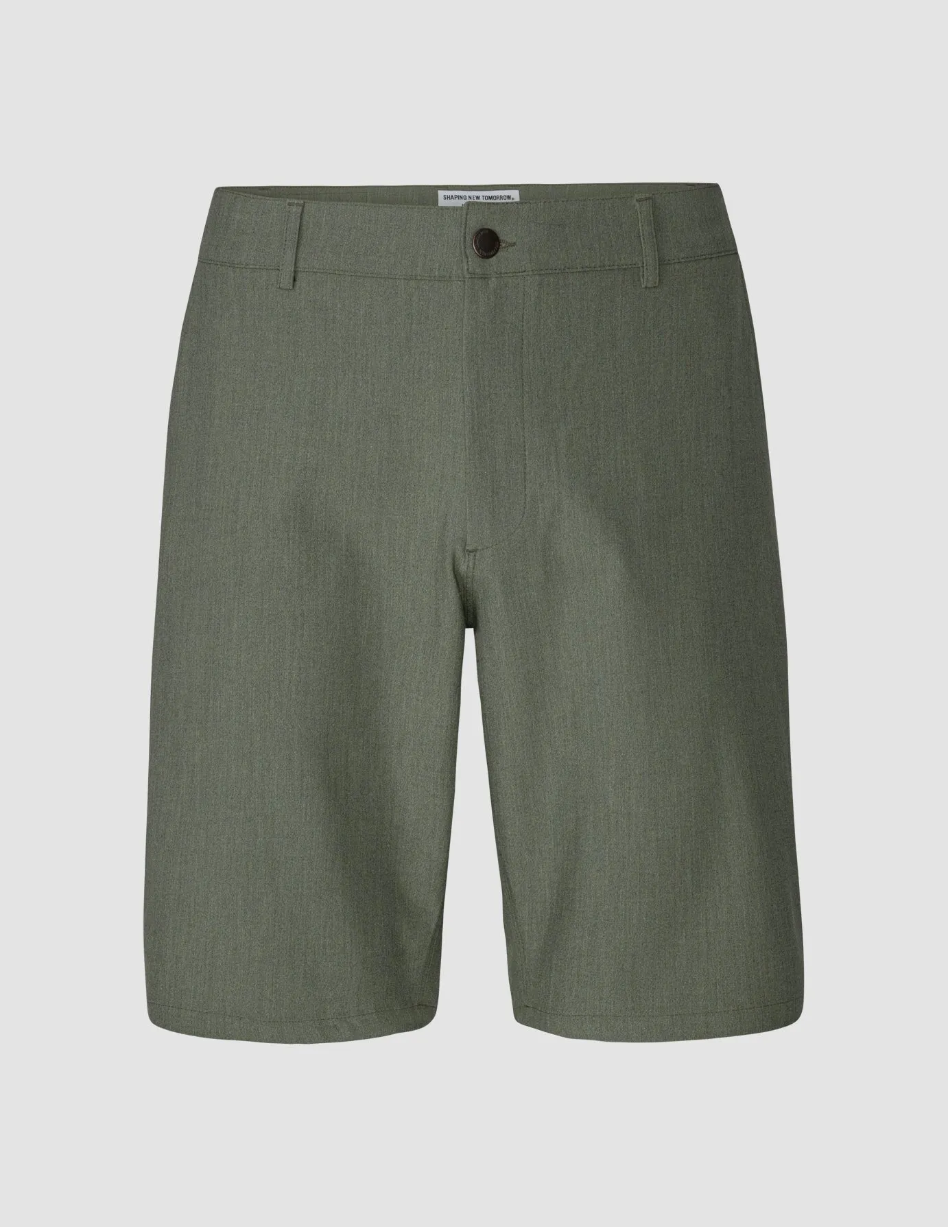 Essential Shorts Green Melange