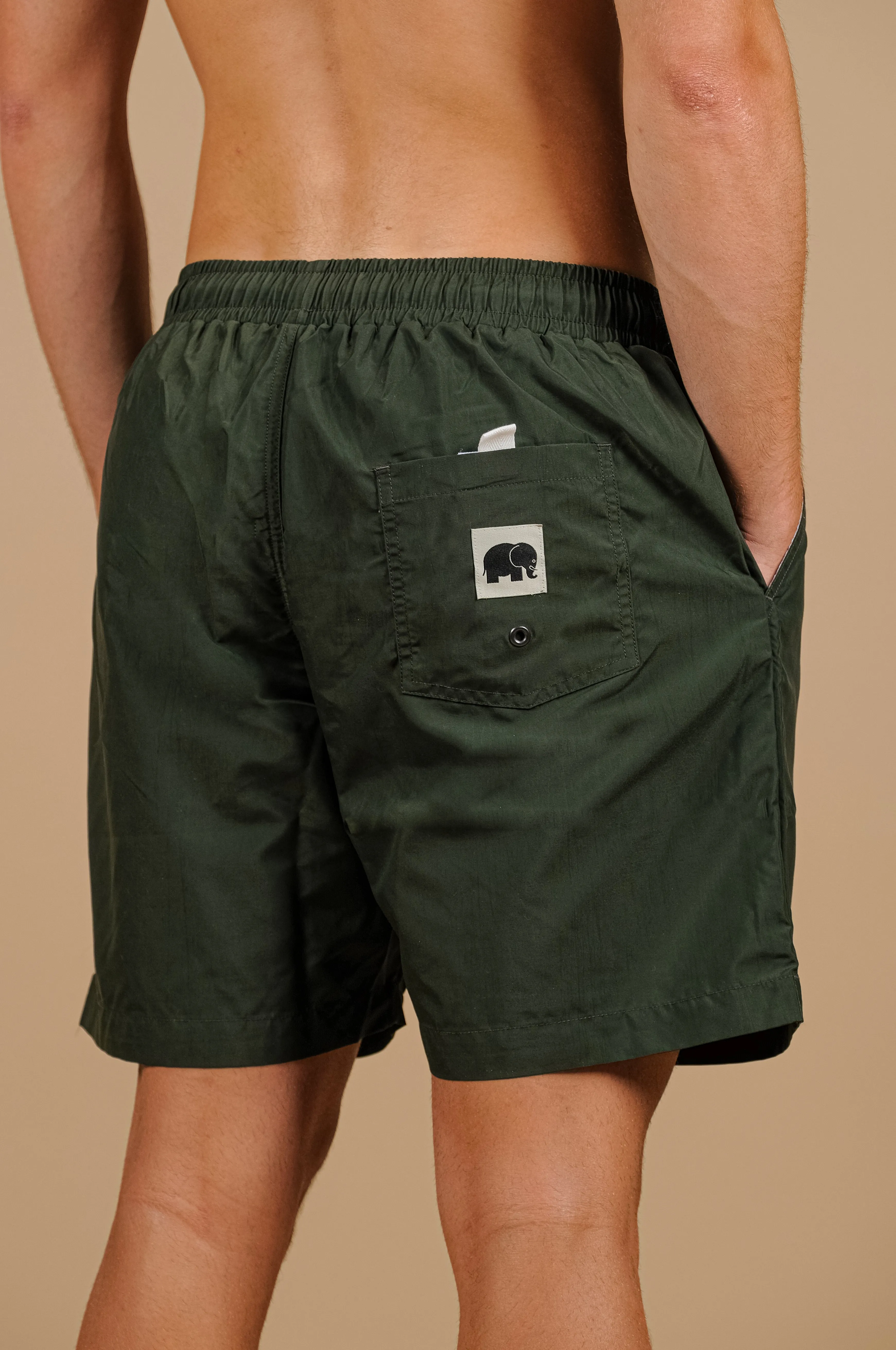 Essential Swim Shorts Forest Green