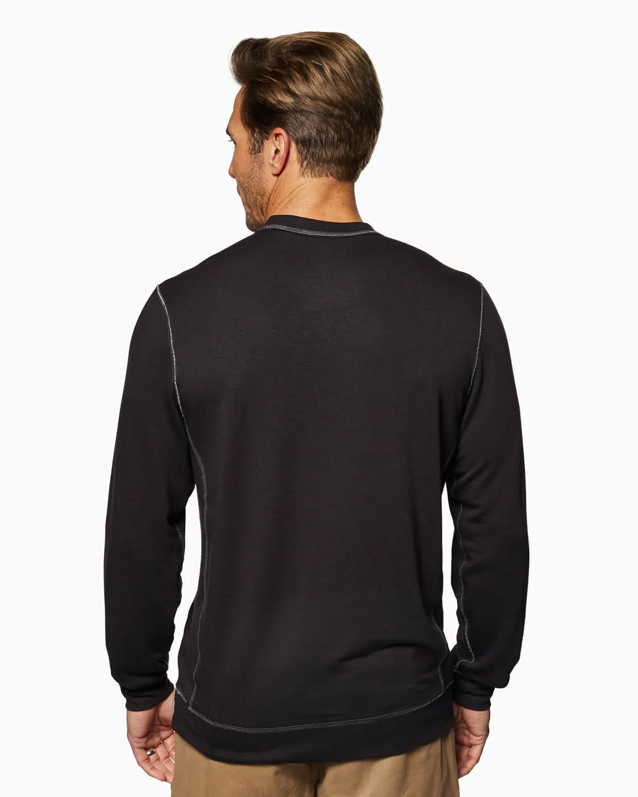 Growler | Long Sleeve Crew (Sea Silk)