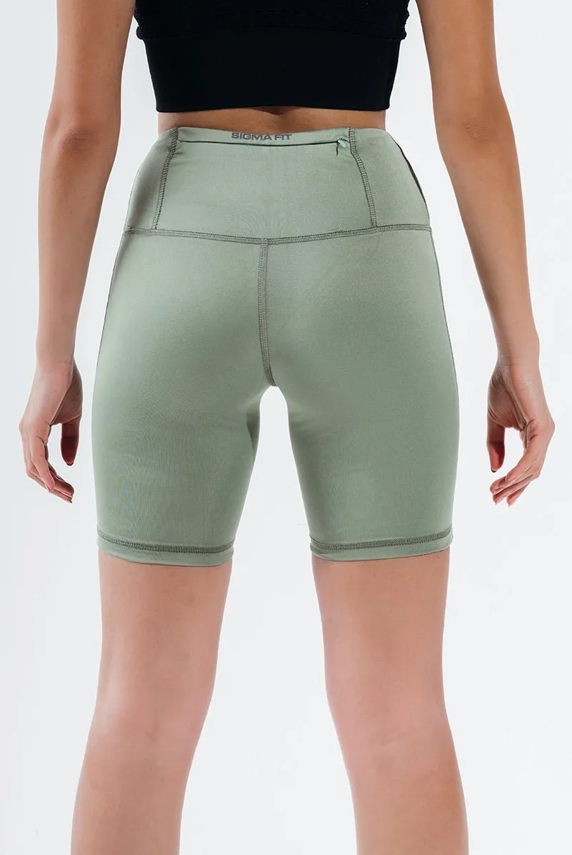 Hedge Green Essential Biker Short