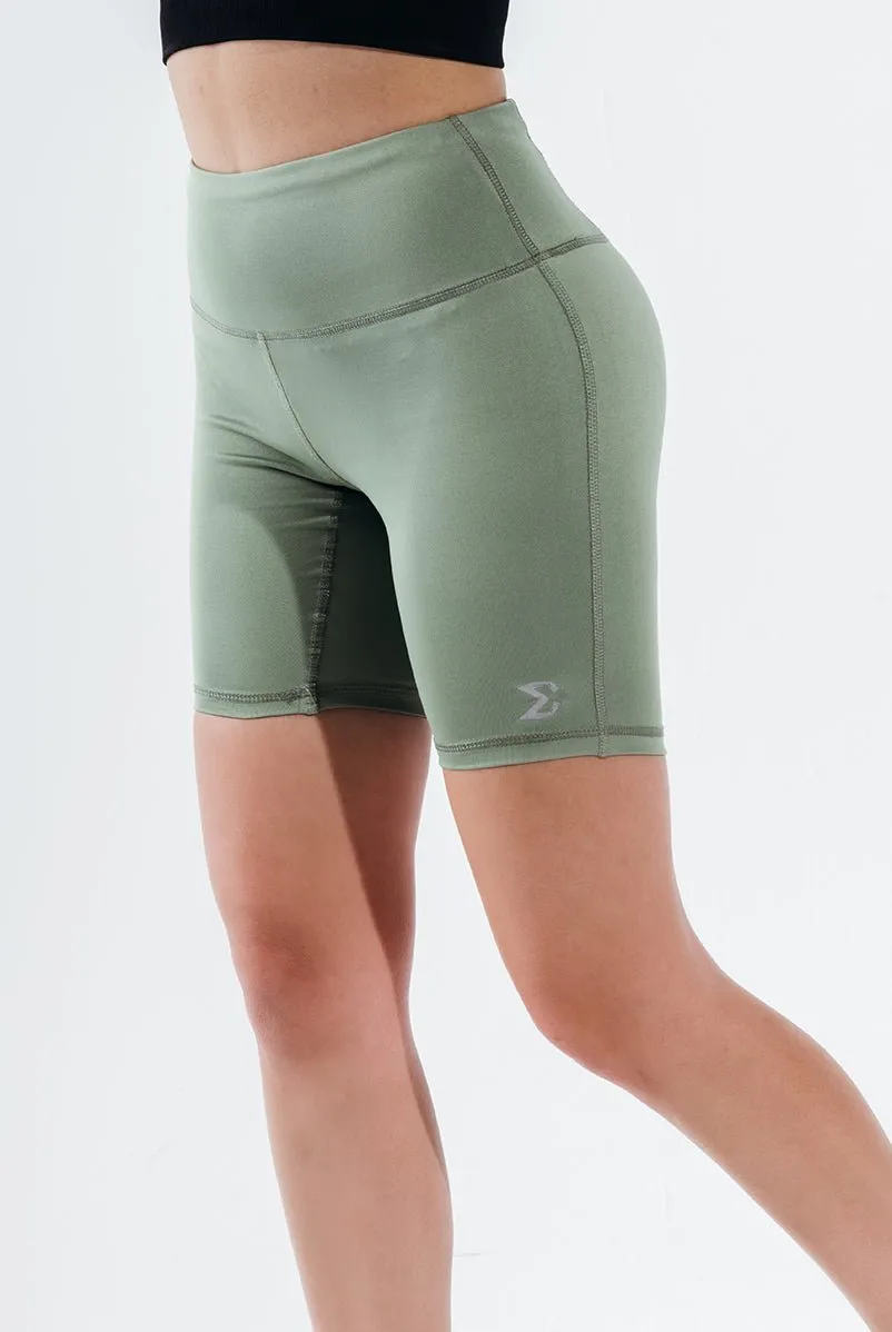 Hedge Green Essential Biker Short