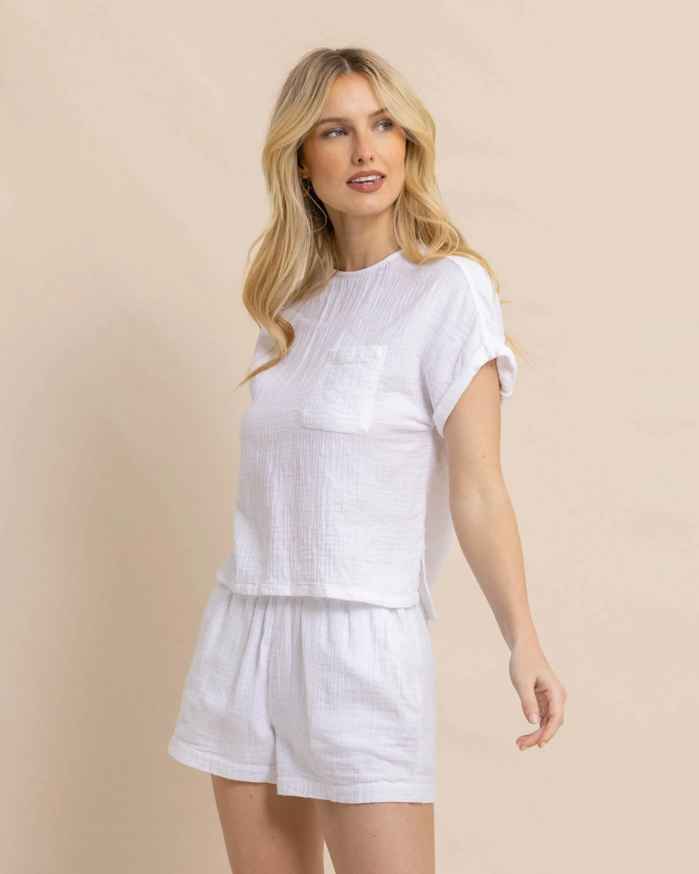 Imogen Double Cloth Top