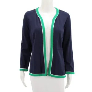 J JILL CARDIGAN TOPS NAVY S