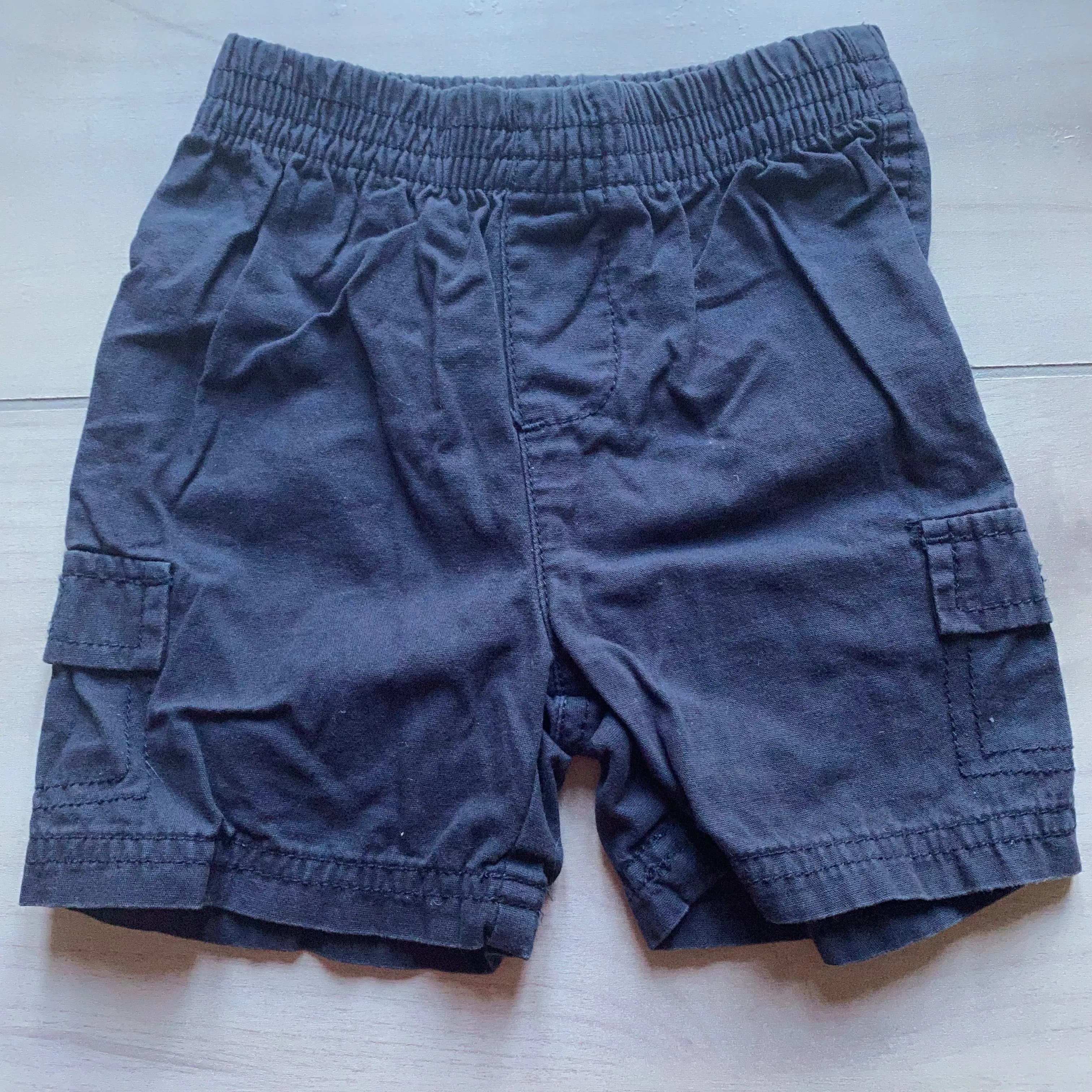 Jumping Beans Navy Pull On Elastic Waist Shorts