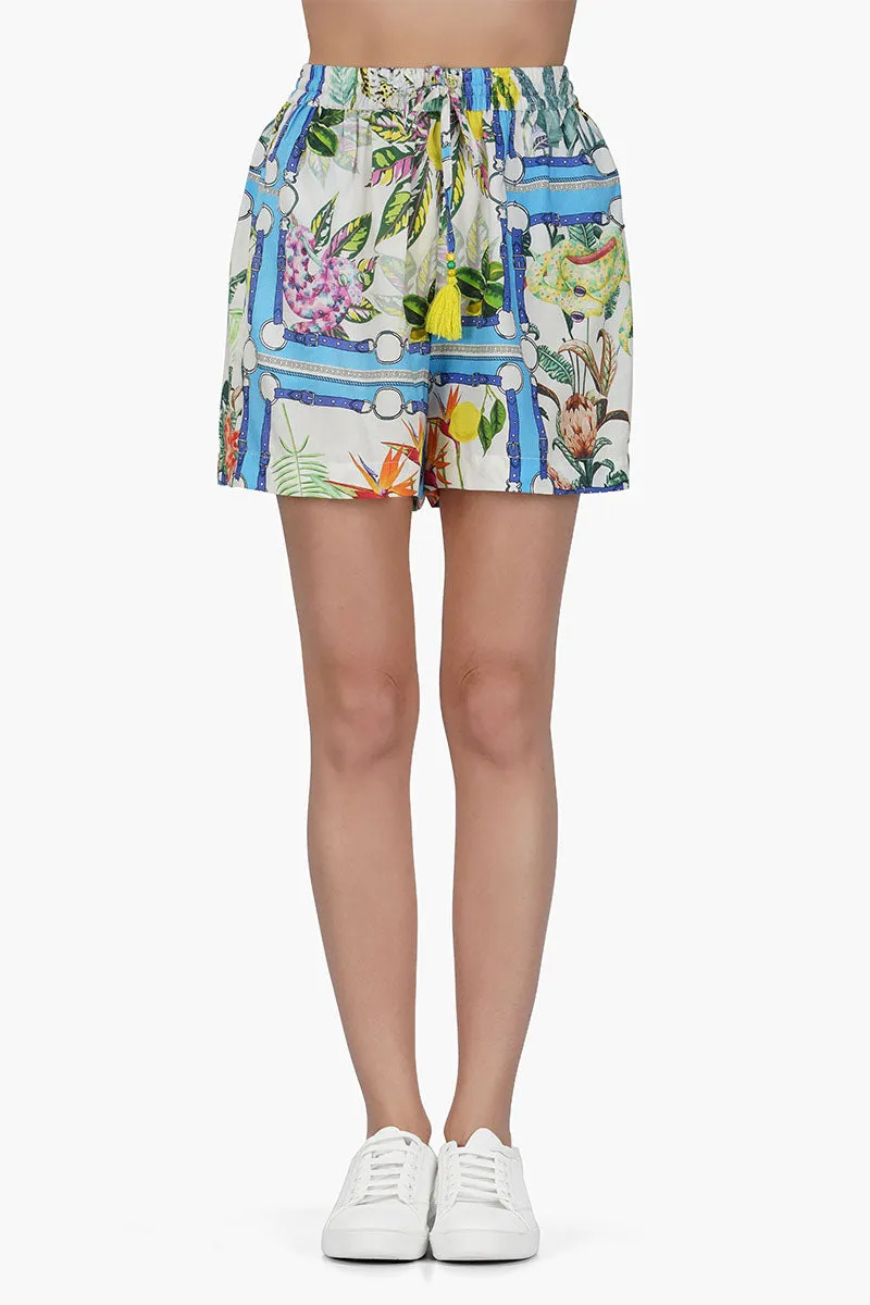 Jungle Paradise Printed Shorts