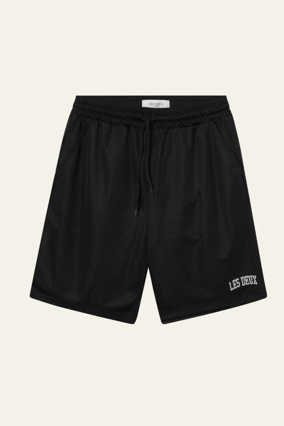 Les Deux Blake Mesh Shorts - Black