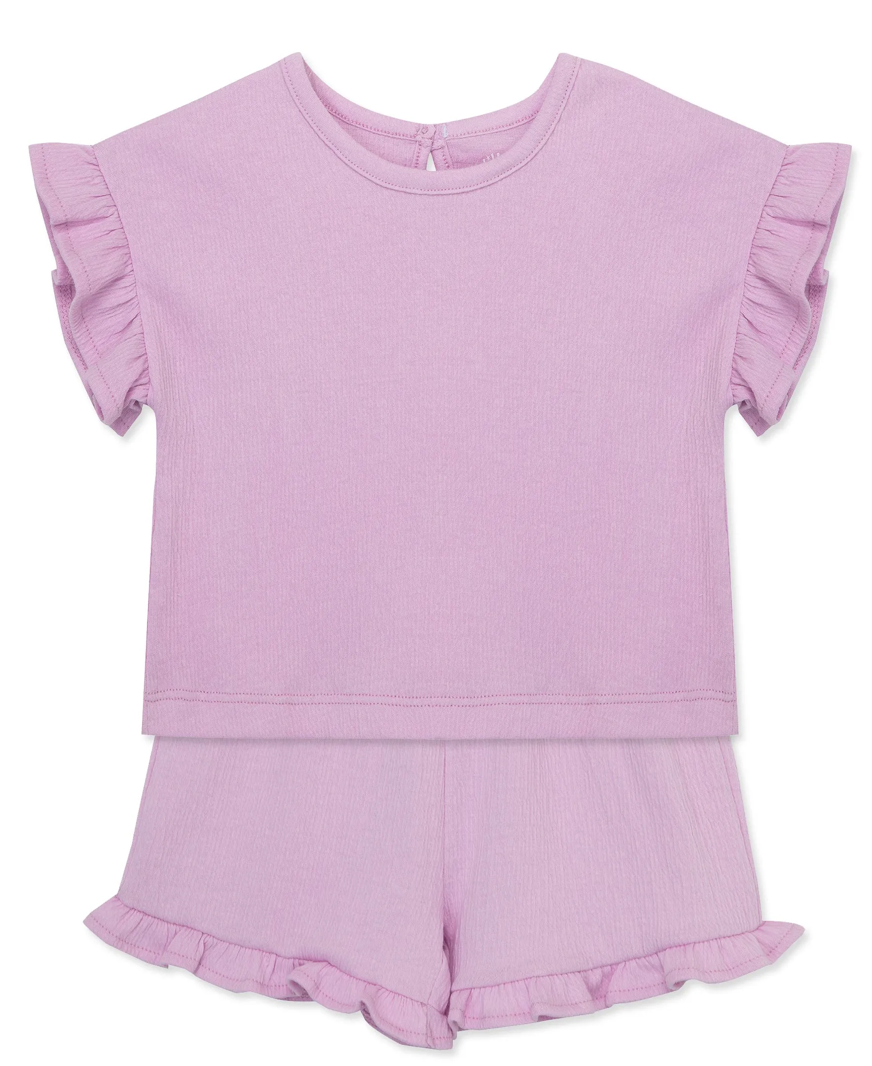 Lilac 2-Piece Toddler Skort Set (12M-24M)