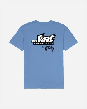 Lost Surfboards by Mayhem Tee-Coastal Blue