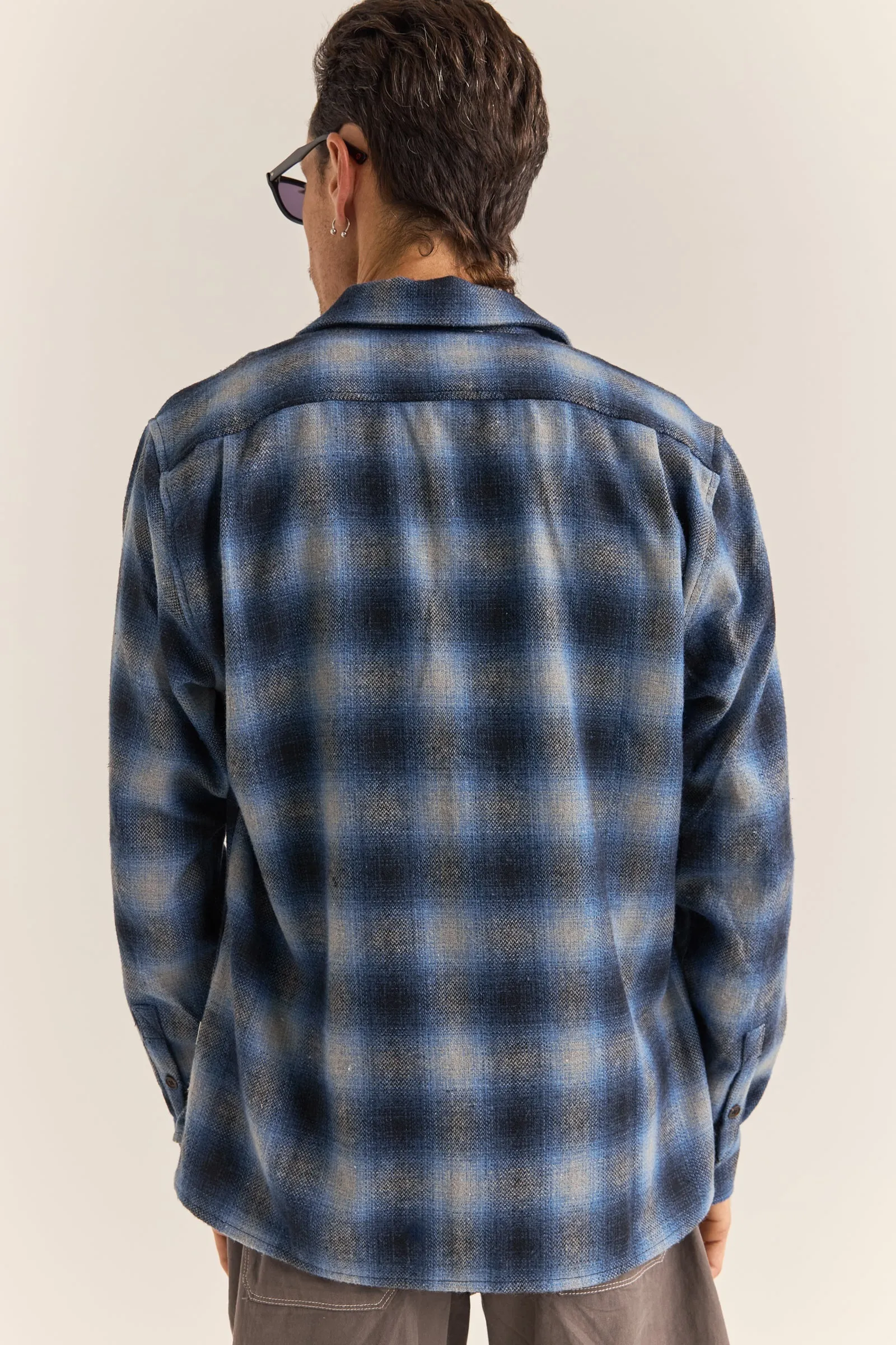 Mar Ls Flannel Blue