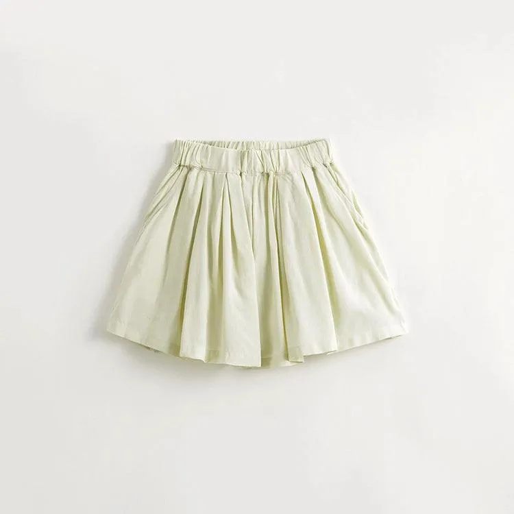 MARC & JANIE Girls Drapey Pleated Shorts 240907