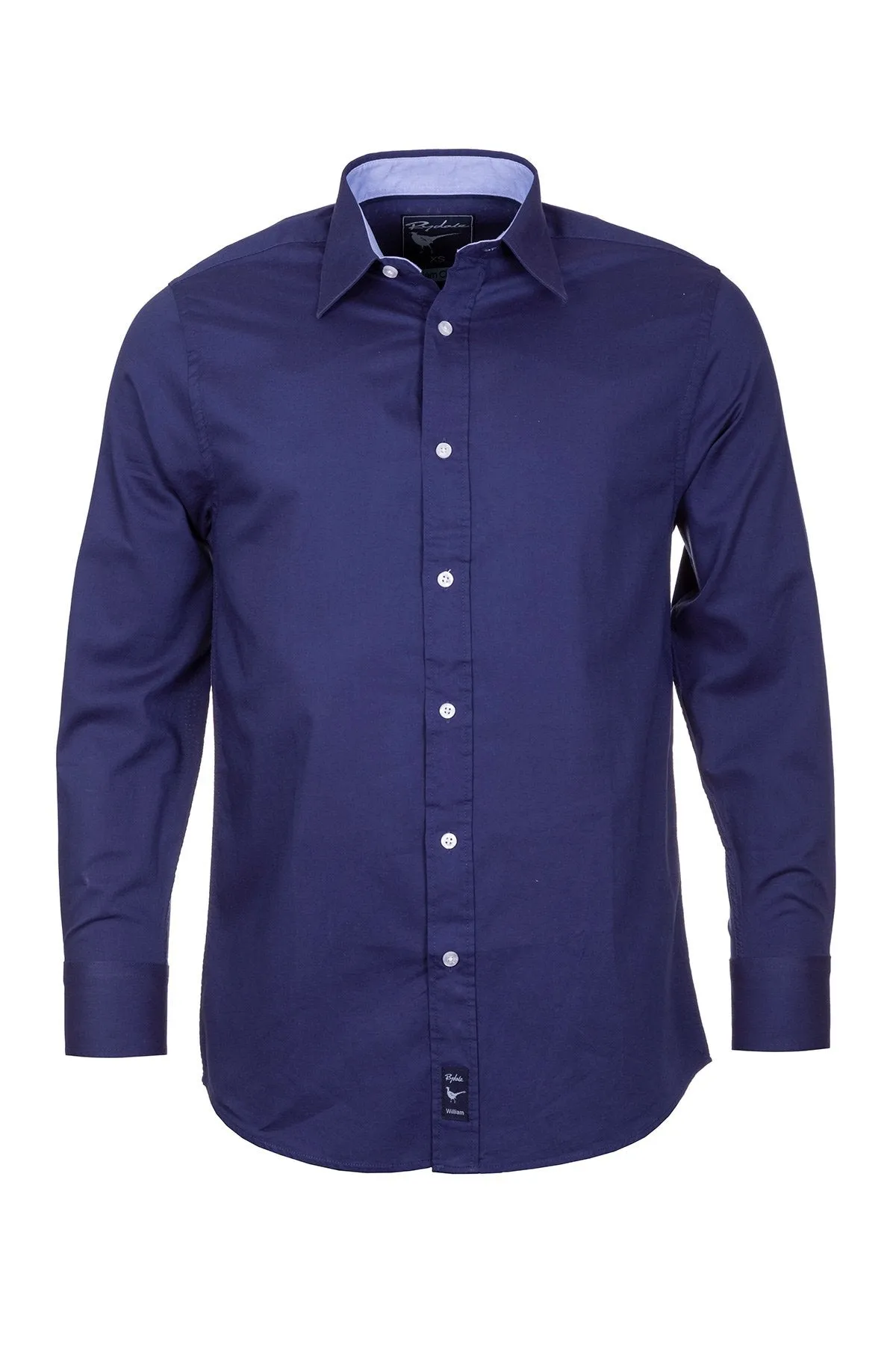 Men's Plain Oxford Cotton Shirt - William