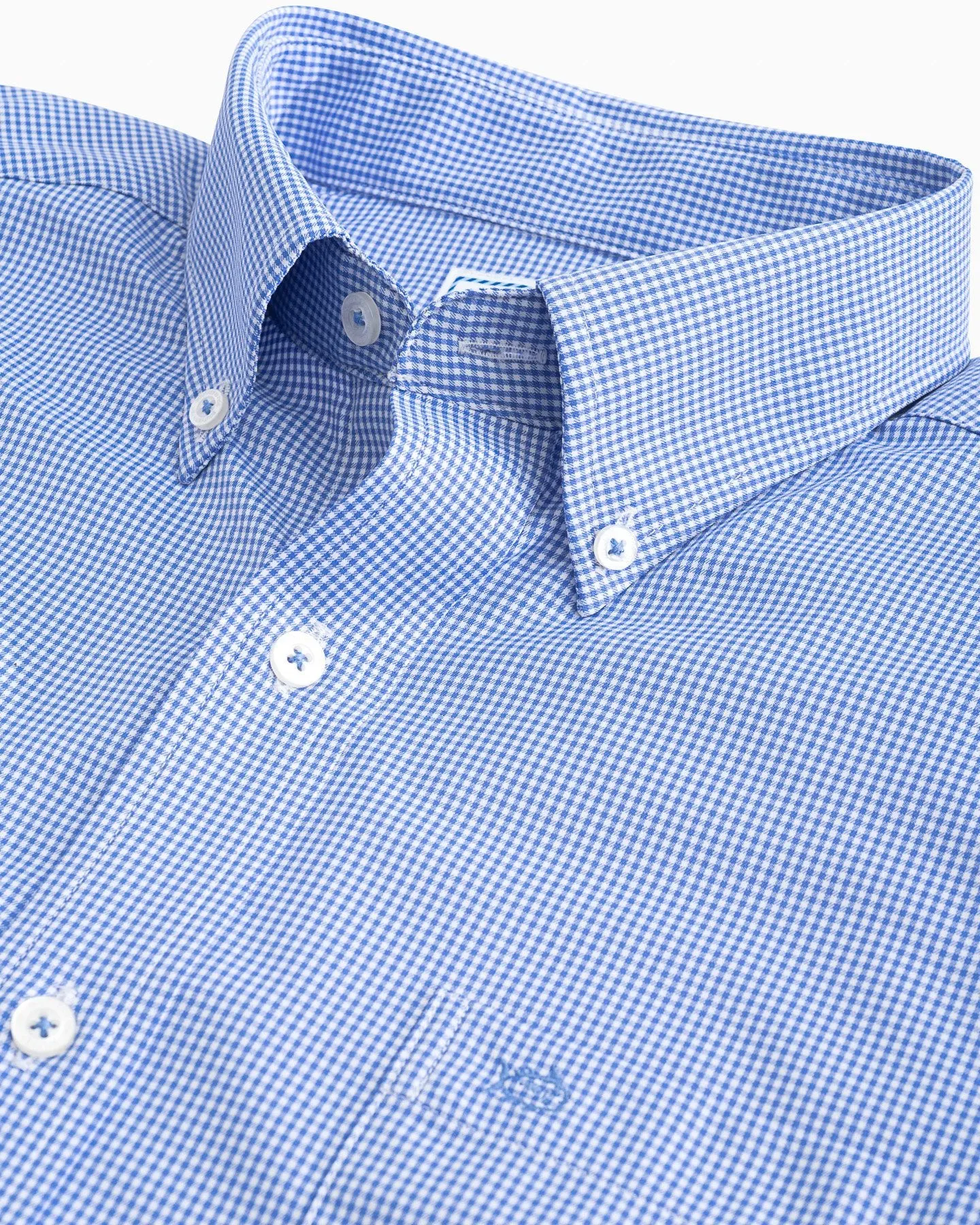 Micro Gingham Intercoastal Performance Sport Shirt