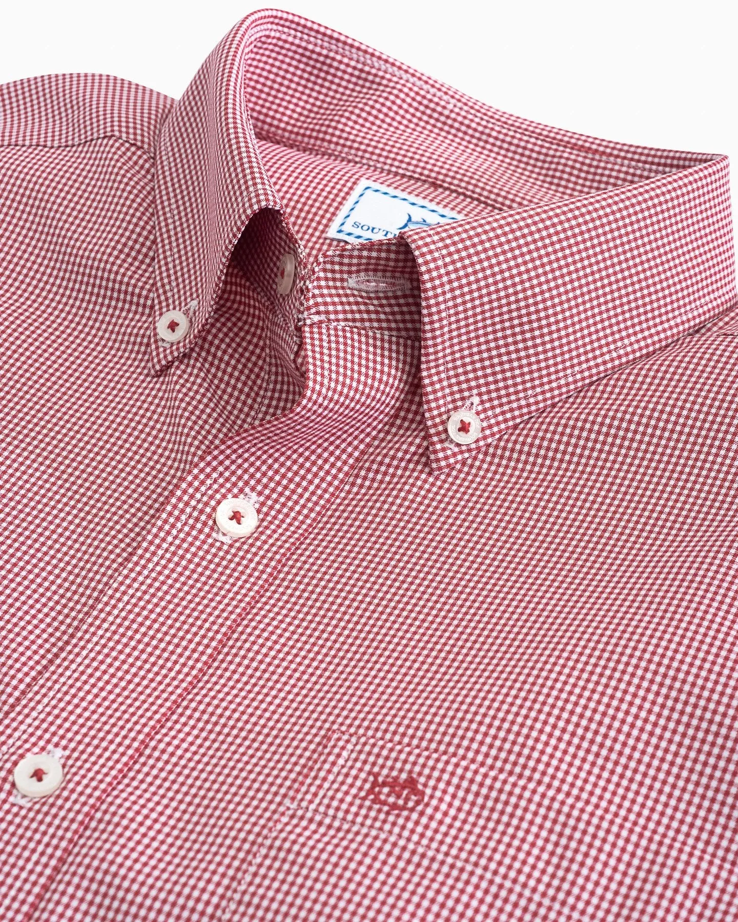 Micro Gingham Intercoastal Performance Sport Shirt