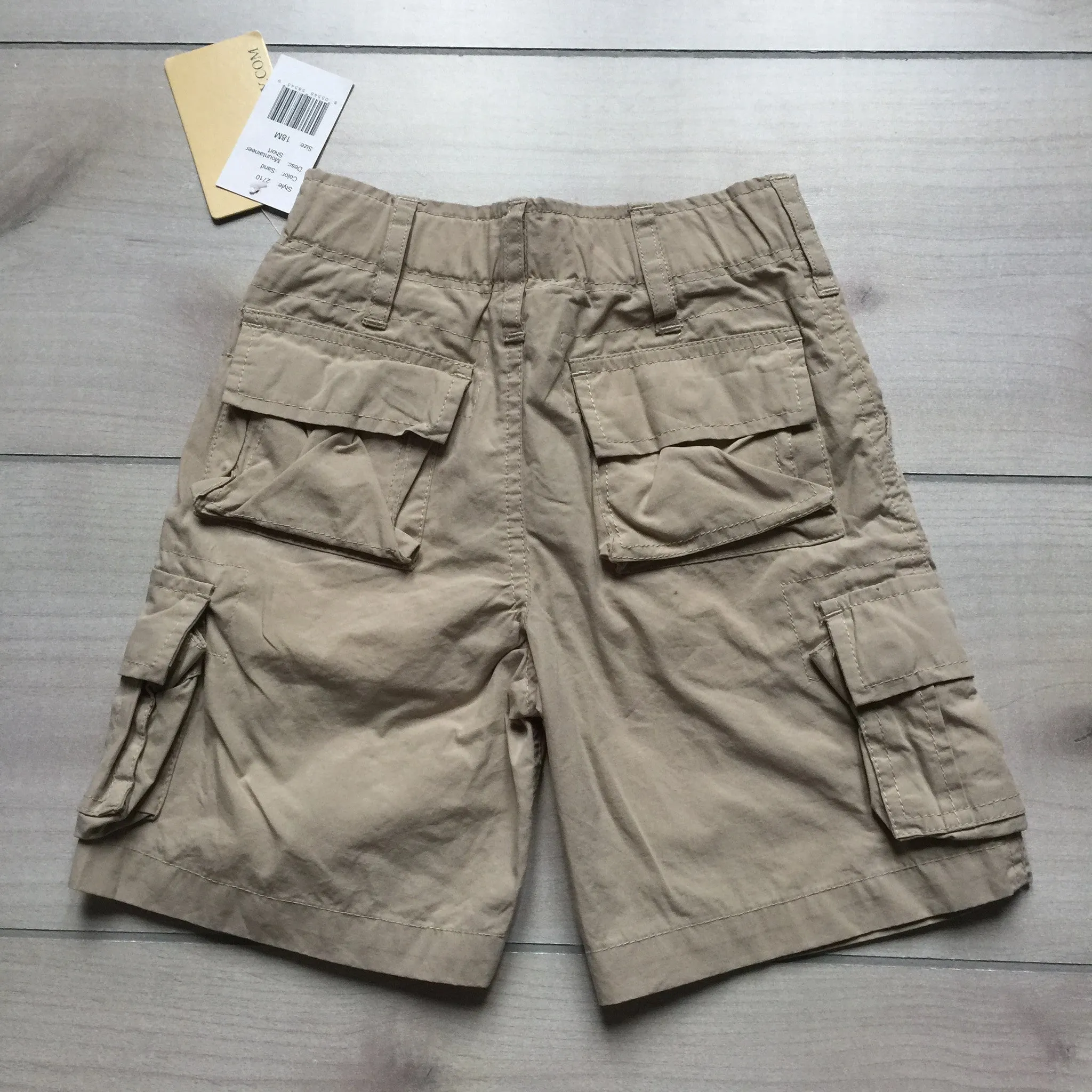 NEW Wes & Willy Sand Colored Mountaineer Short