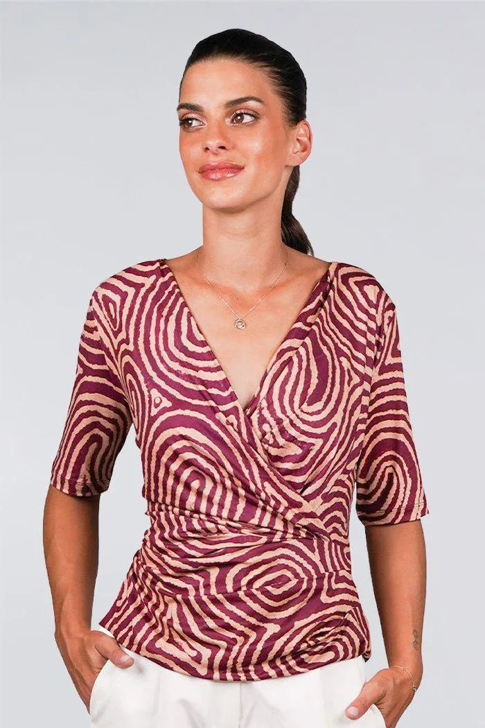 Ngalyipi Vine Women's Twist Top