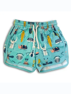 Ollie Shorts - Beetle Mania Print