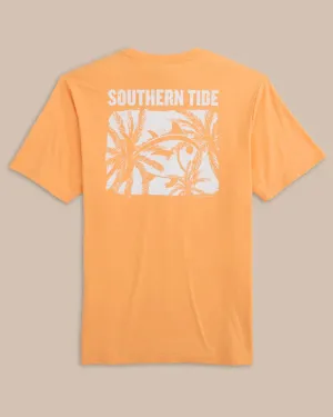 Palm and Breezy Tee (Salmon Bluff Orange)