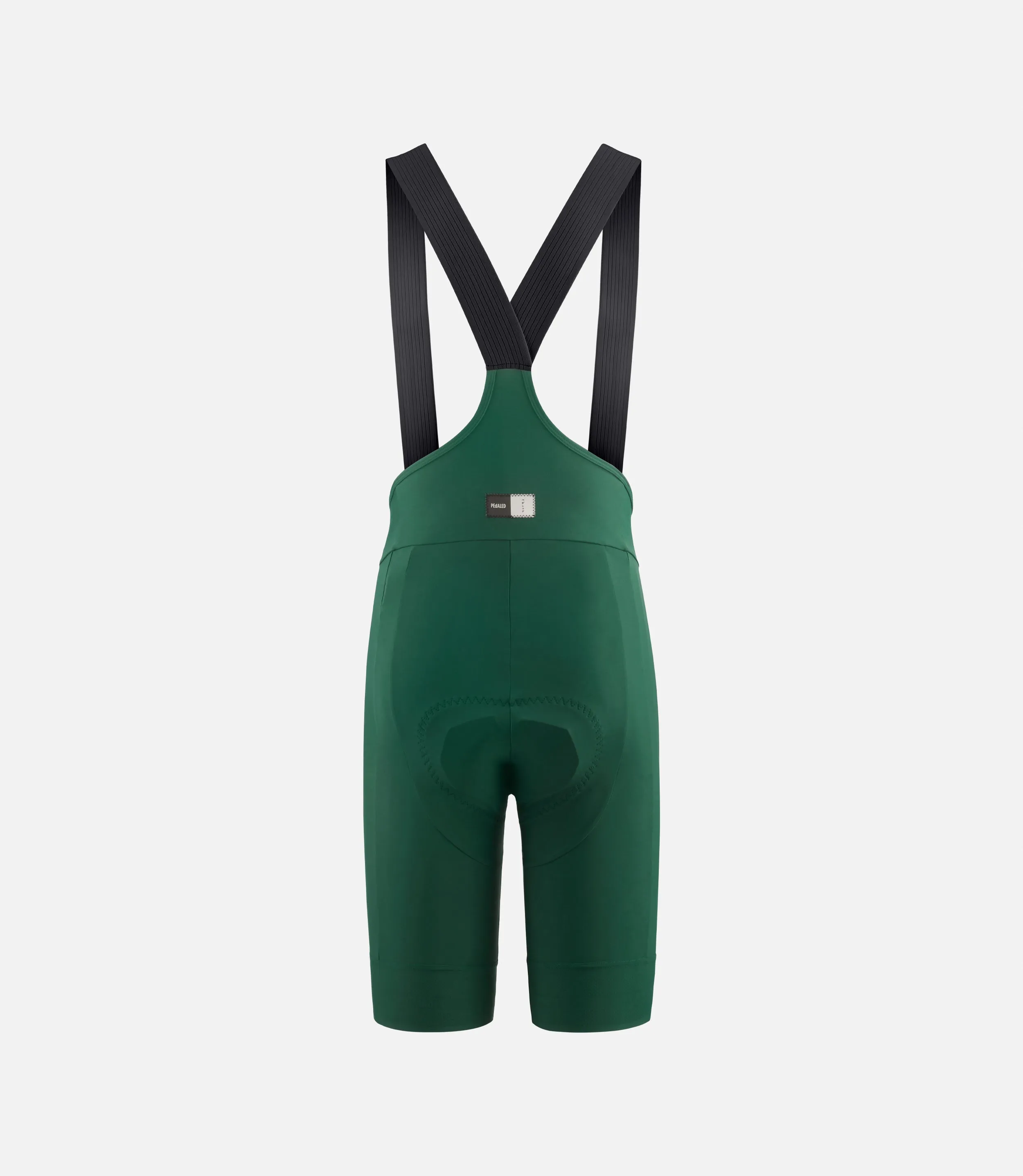 PEdALED Essential Summer Bibshorts Dark Green