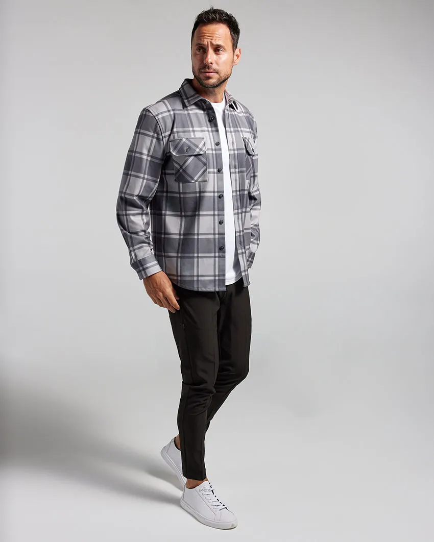 Plaid Coastal Overshirt (Size M)