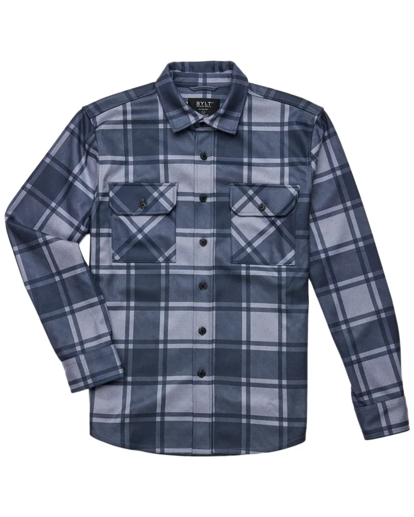 Plaid Coastal Overshirt (Size XXL)