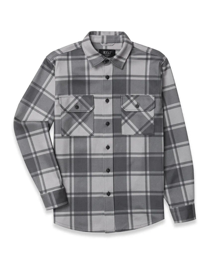 Plaid Coastal Overshirt (Size XXL)