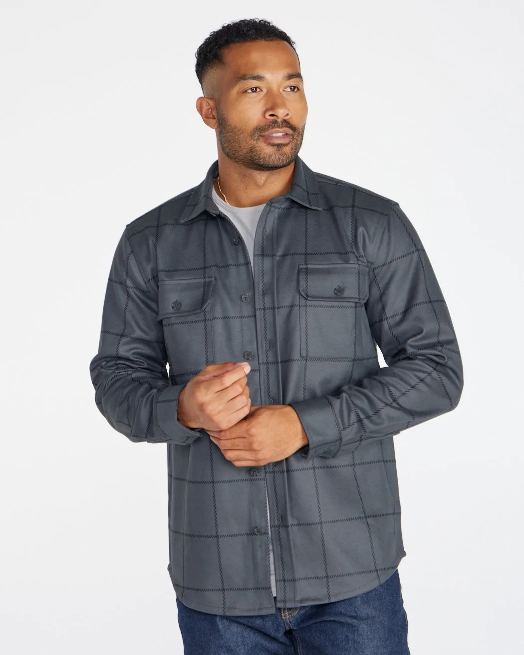 Plaid Coastal Overshirt