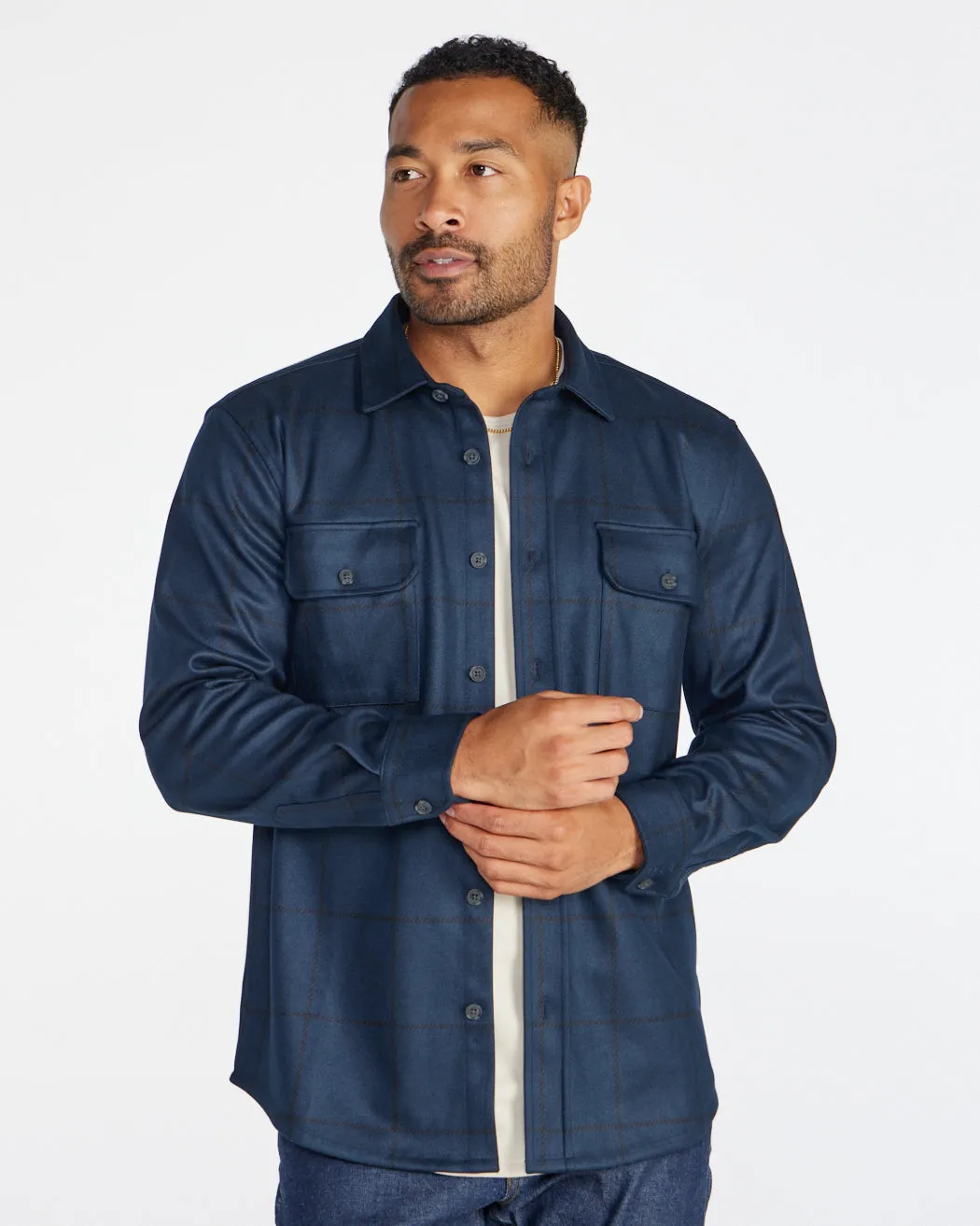 Plaid Coastal Overshirt