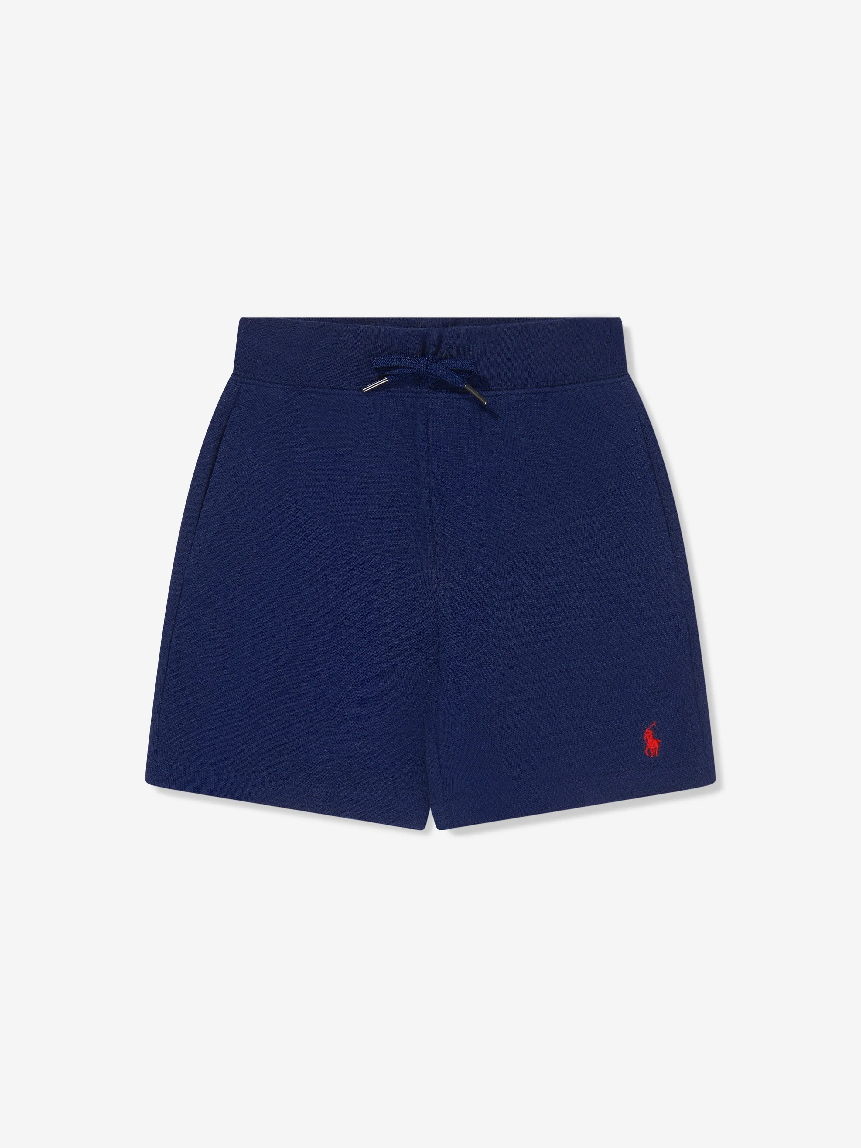 Ralph Lauren Boys Logo Shorts in Navy