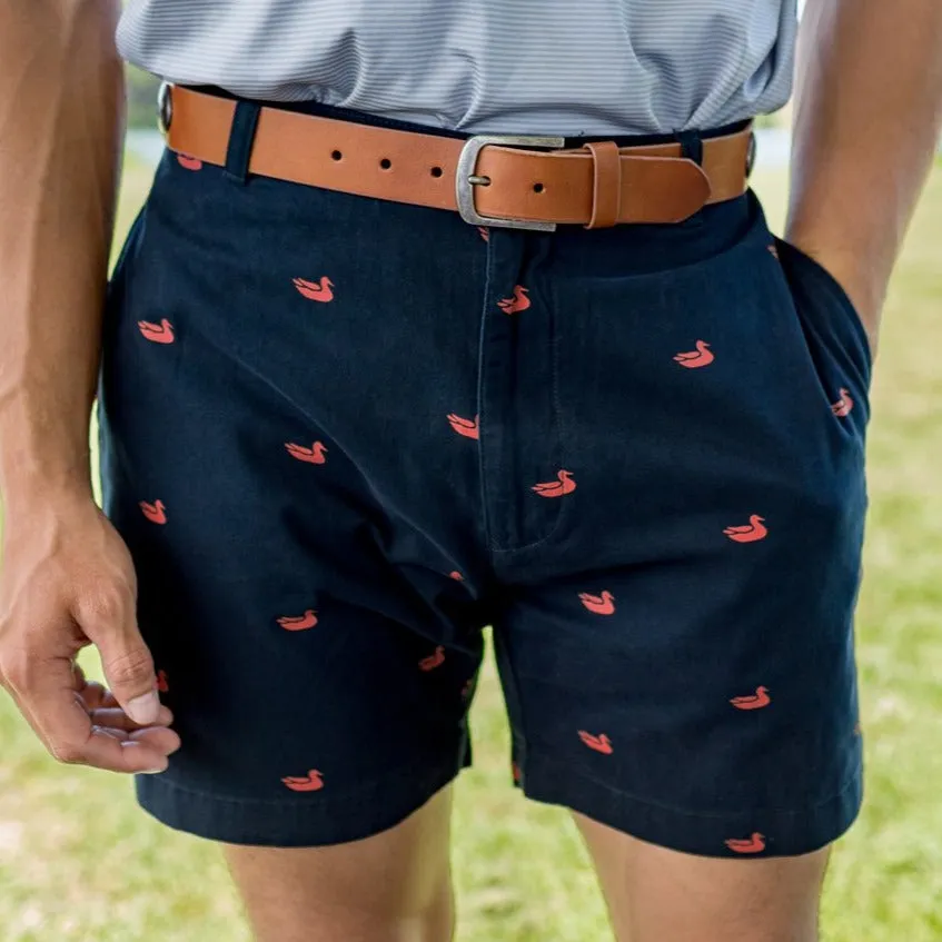 Regatta Short with Printed Ducks - 6in. Flat