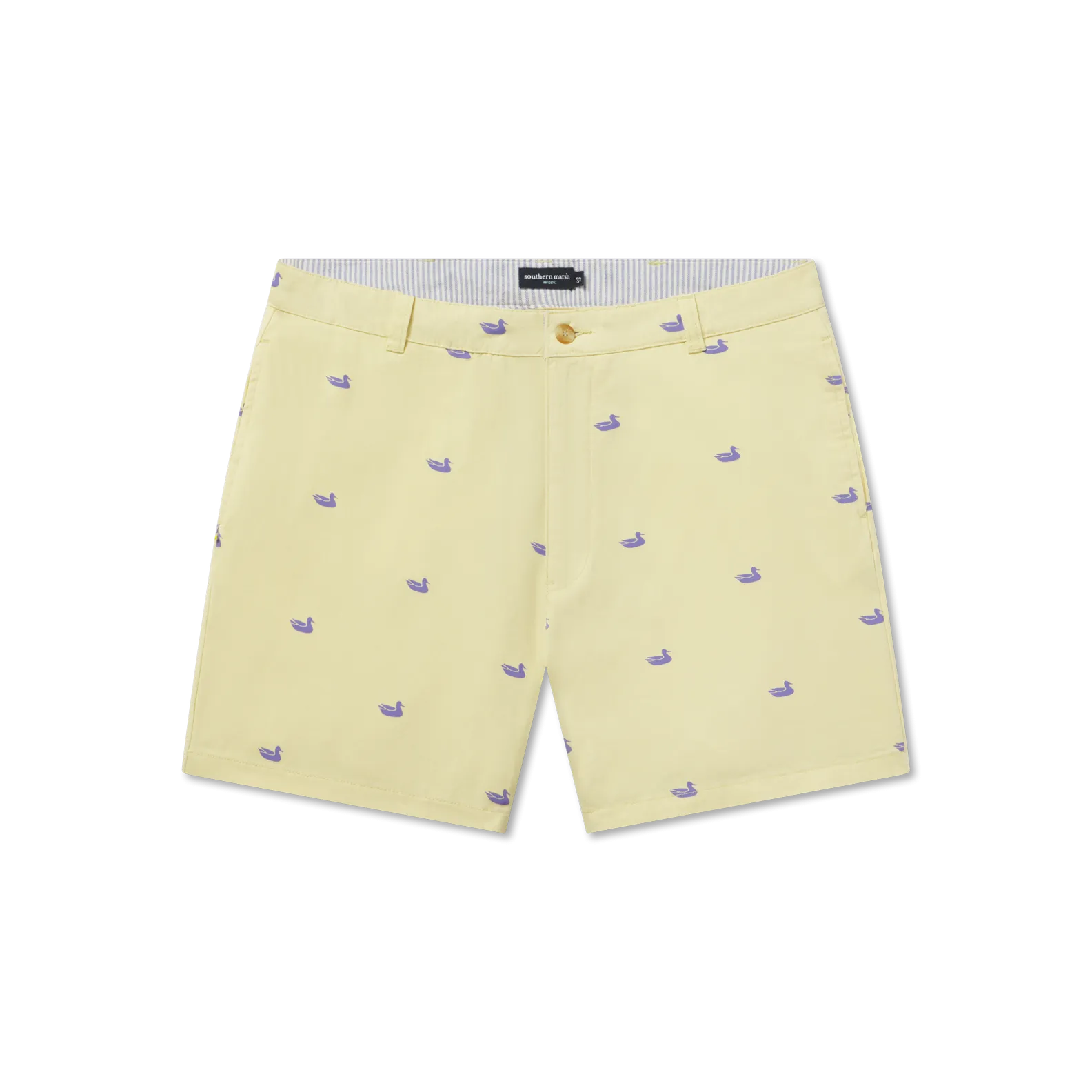 Regatta Short with Printed Ducks - 6in. Flat