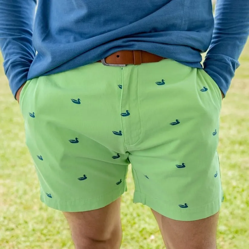 Regatta Short with Printed Ducks - 6in. Flat