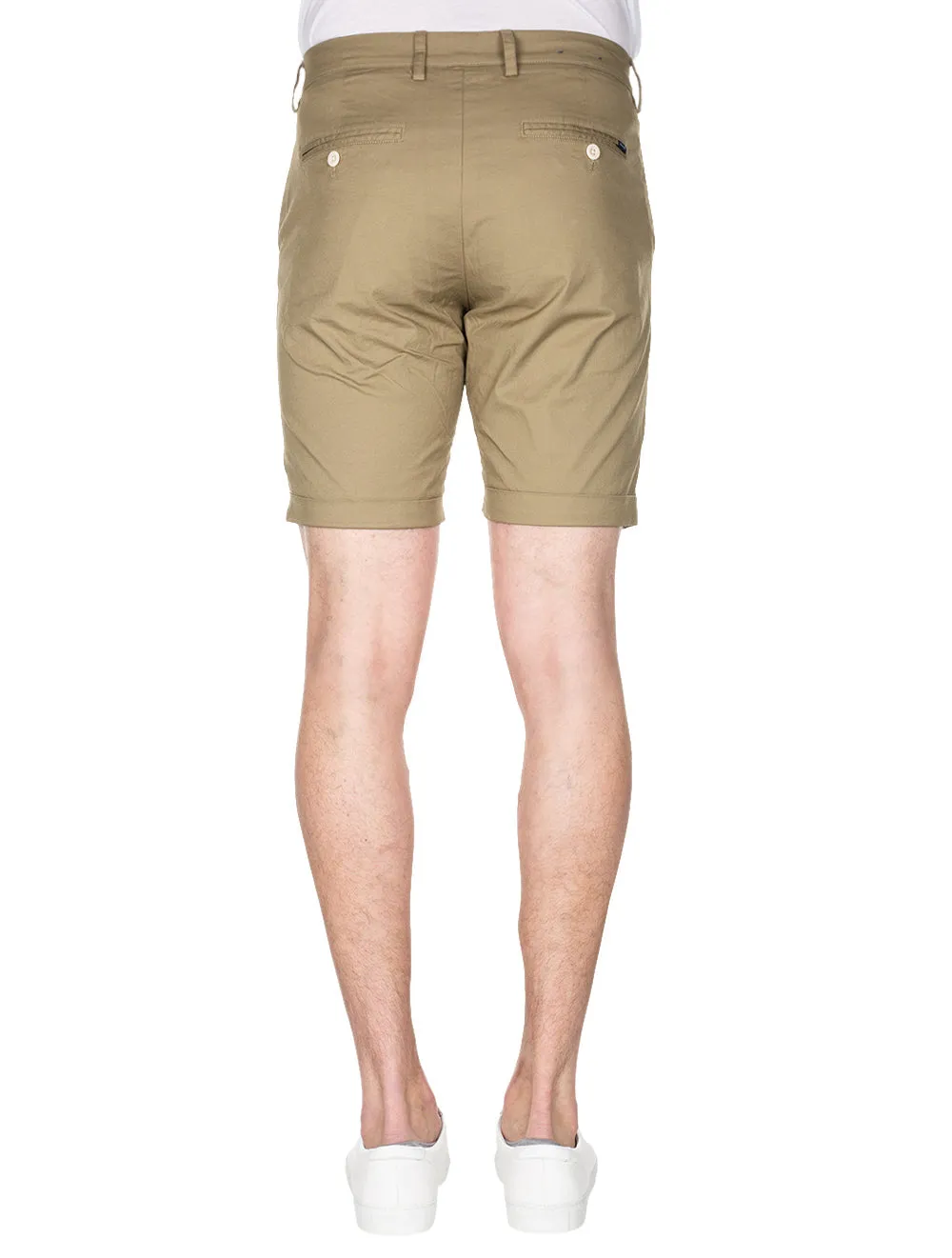 Regular Fit Sunfaded Shorts Aloe Green