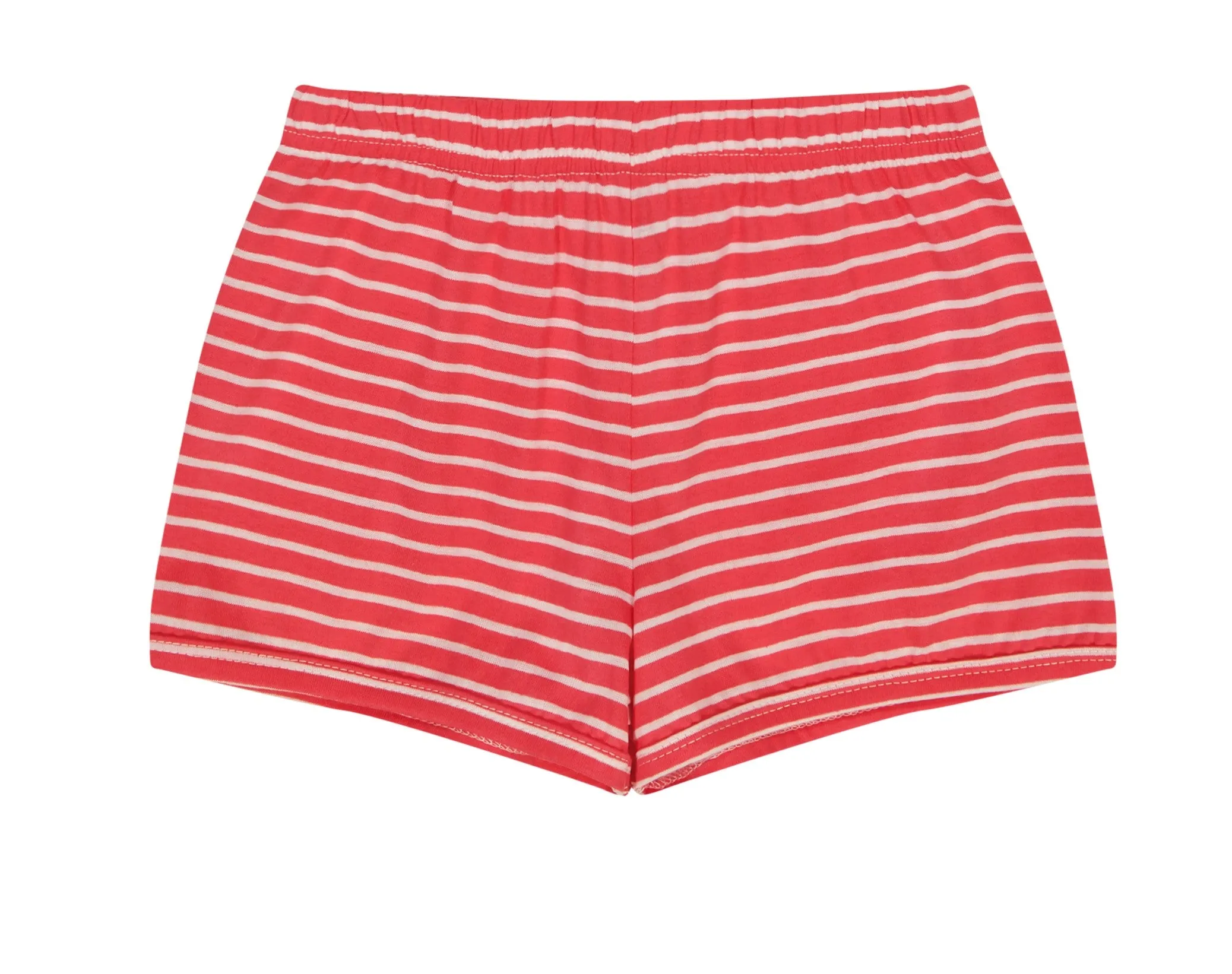 Remy Two Piece Tank   Bloomer Short Set Coral Stripe