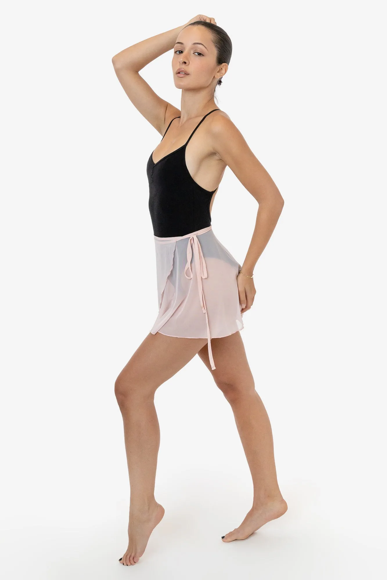 RNS300 - Micro Mesh Ballet Wrap Skirt