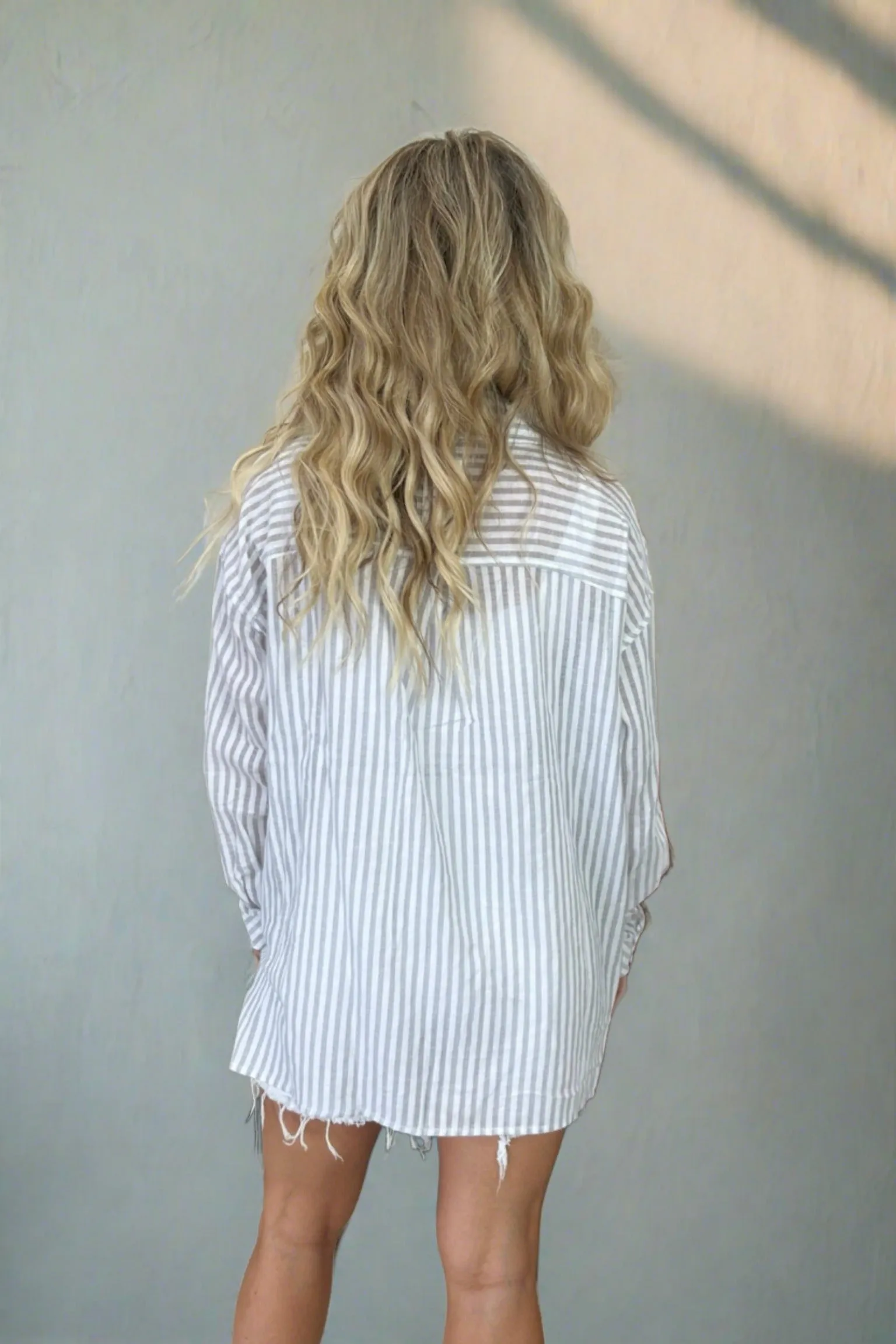 Sandy Shores Striped Shirt